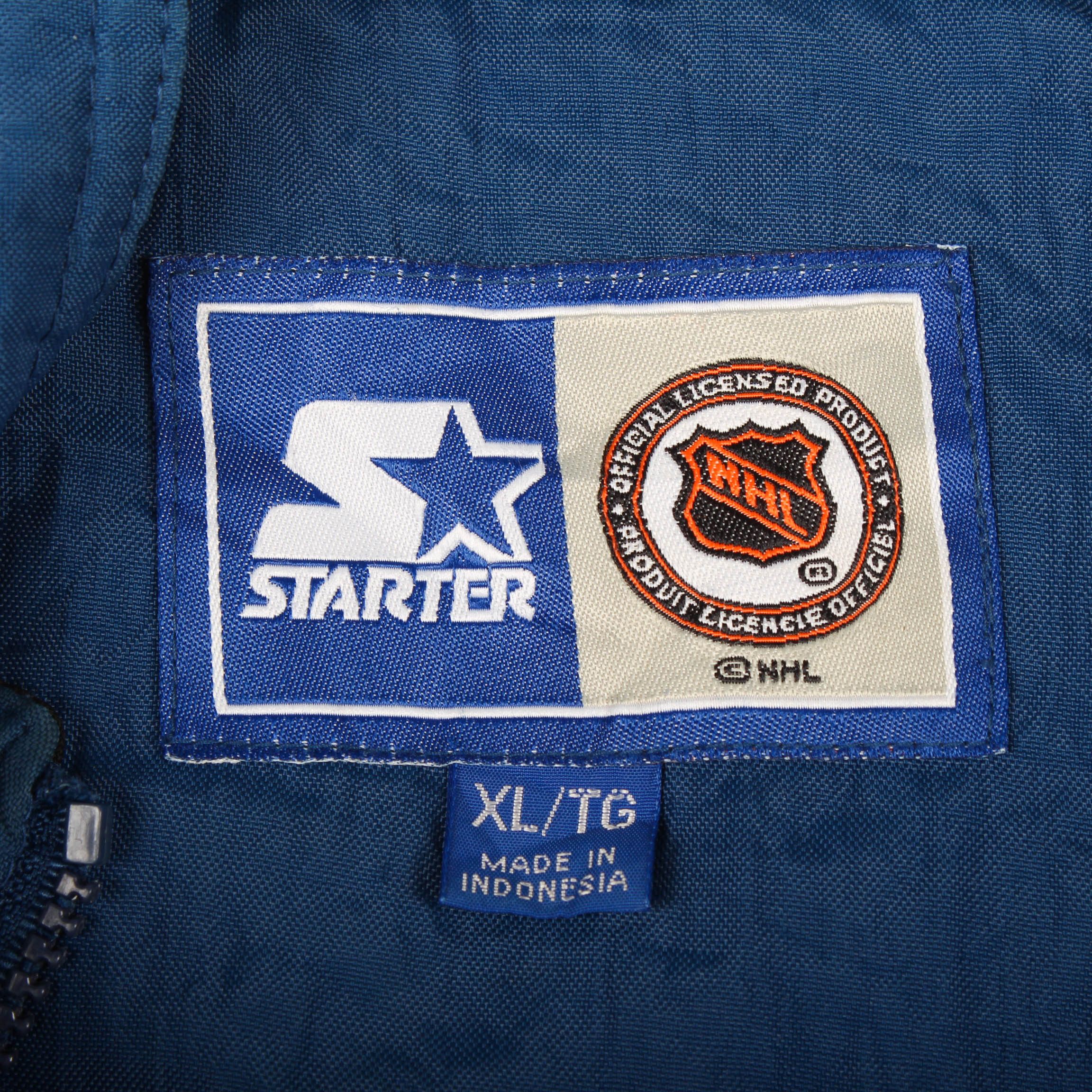 Starter Toronto Maple Leafs Jacket Starter 90s NHL Pullover Size US XL / EU 56 / 4 - 7 Thumbnail