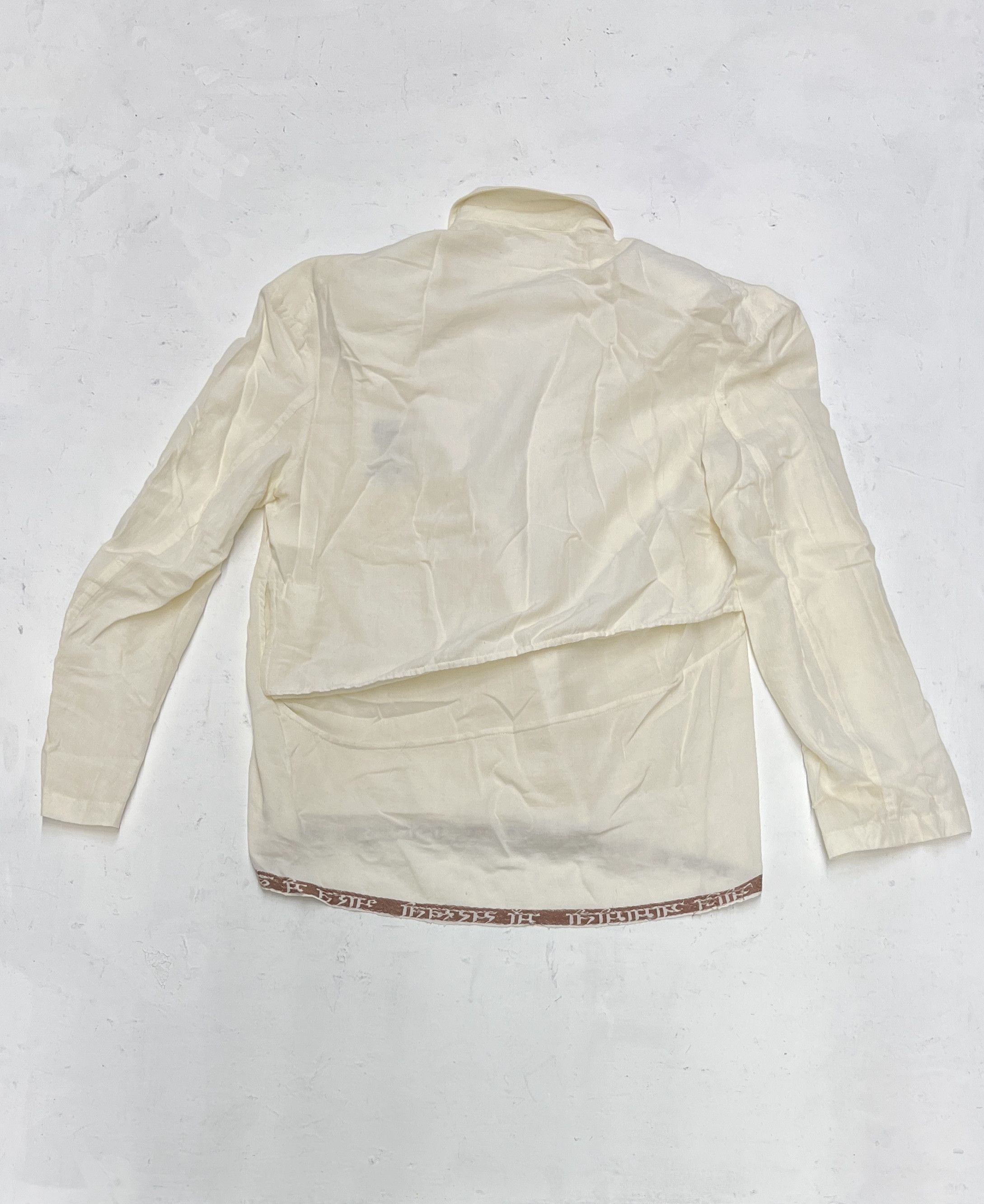 Yohji Yamamoto Yohji Yamamoto Linen Blazer Size M / US 6-8 / IT 42-44 - 6 Thumbnail