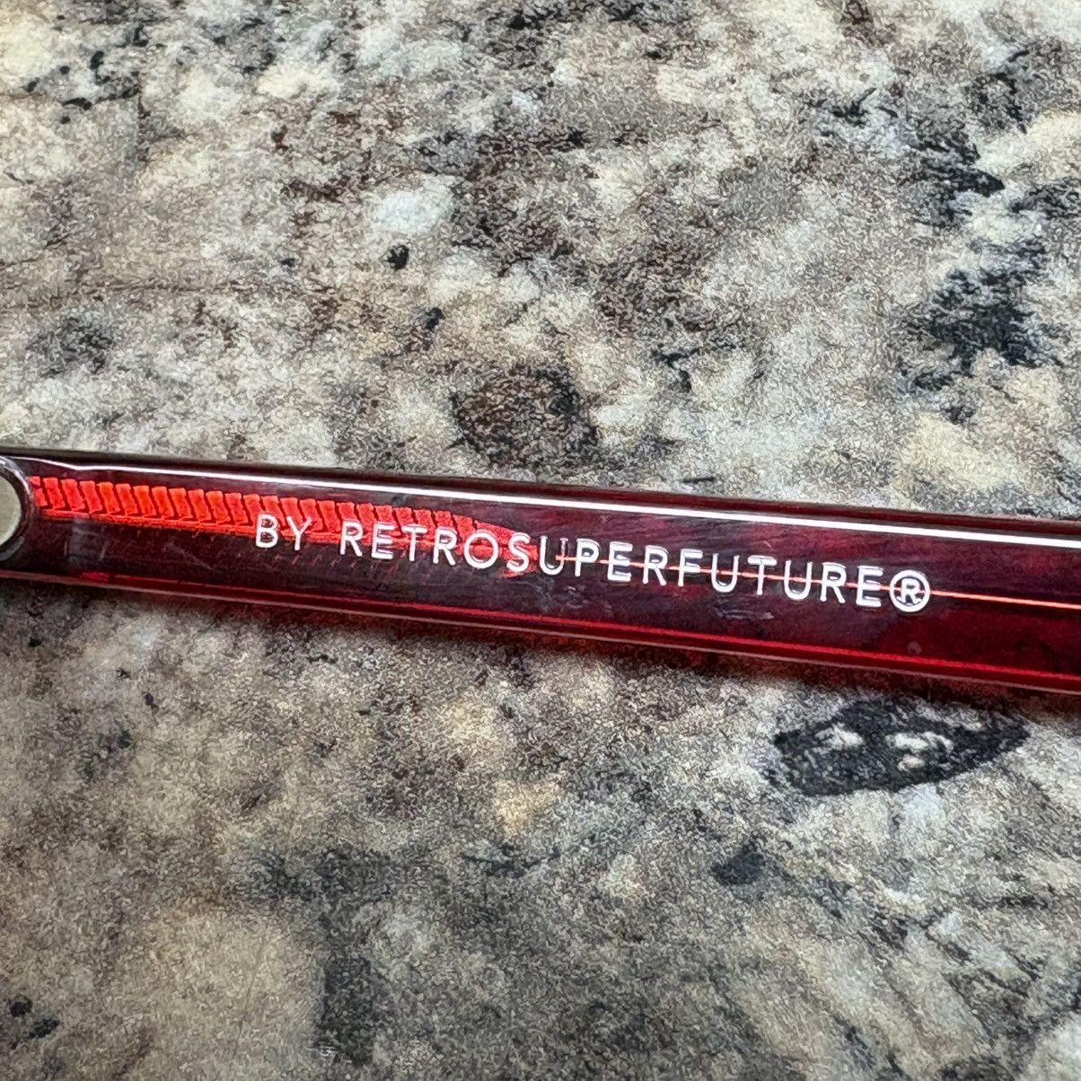 Retrosuperfuture Retro Super Future Made In Italy Red Sunglasses Size ONE SIZE - 7 Thumbnail