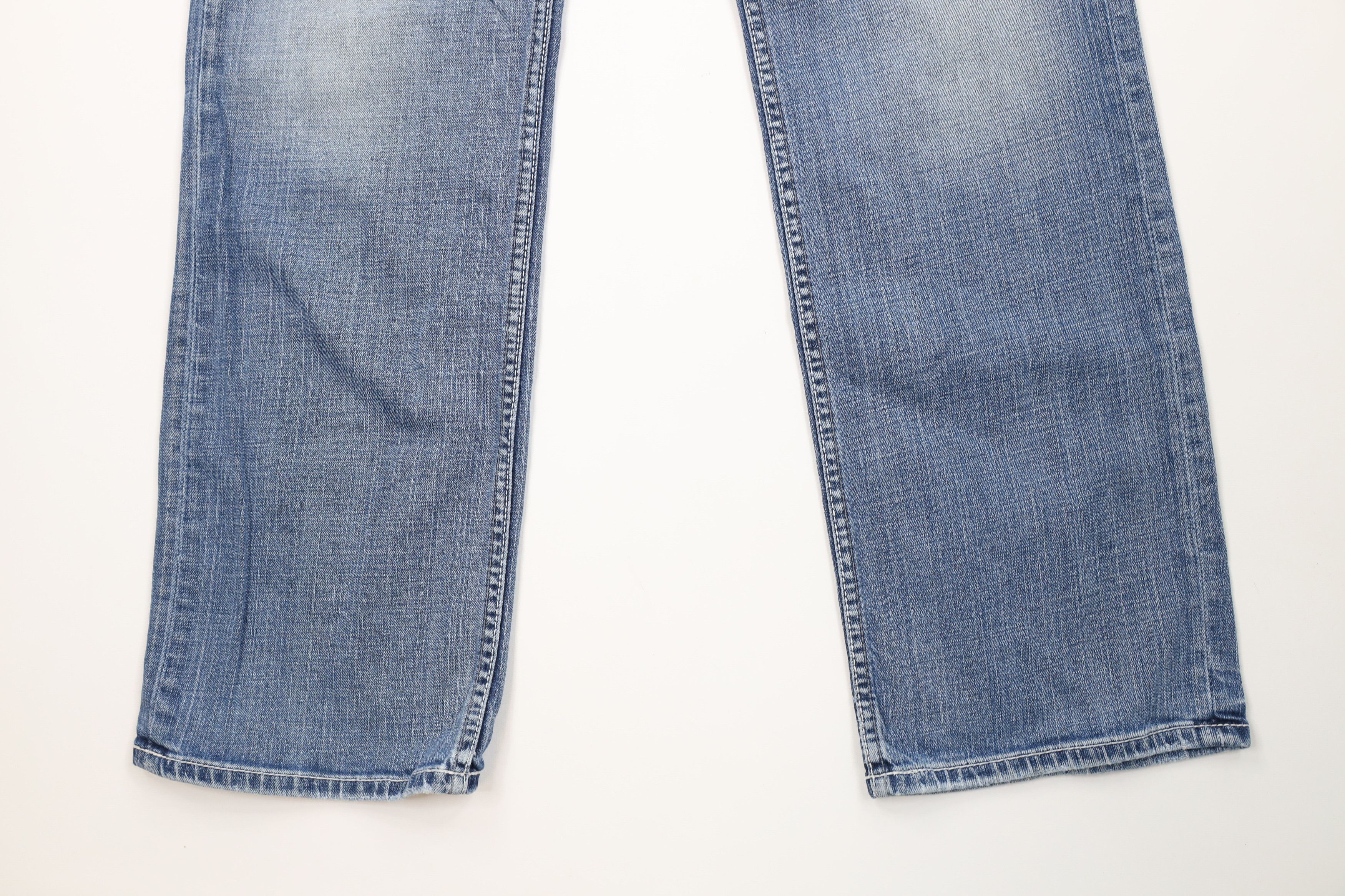 Vintage Buckle BKE Stitch Stretch Tyler Straight Leg Denim Jeans Size US 33 - 4 Thumbnail