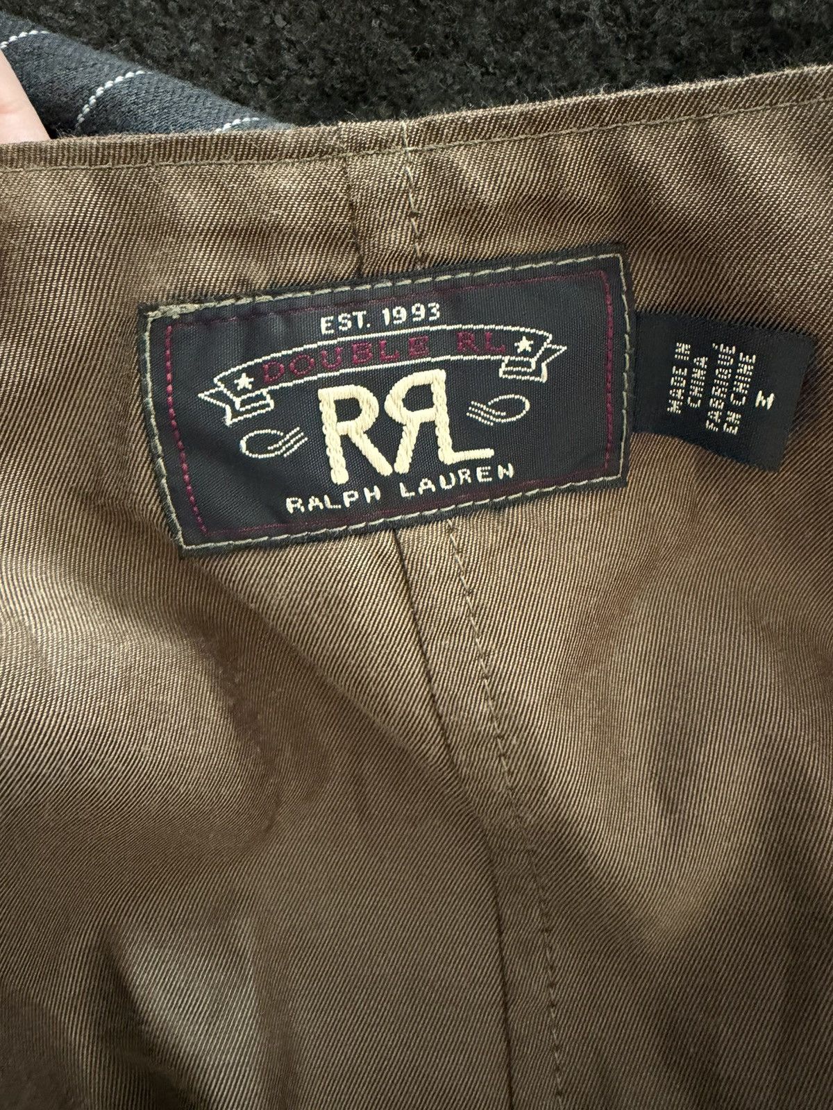 RRL Ralph Lauren RRL Olive Green Cotton Vest - collector’s item Size 40R - 2 Thumbnail