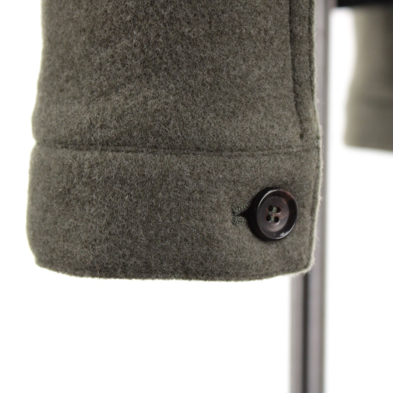 Luciano Barbera Luciano Barbera Jacket Size L US In Green Wool Size US L / EU 52-54 / 3 - 3 Thumbnail