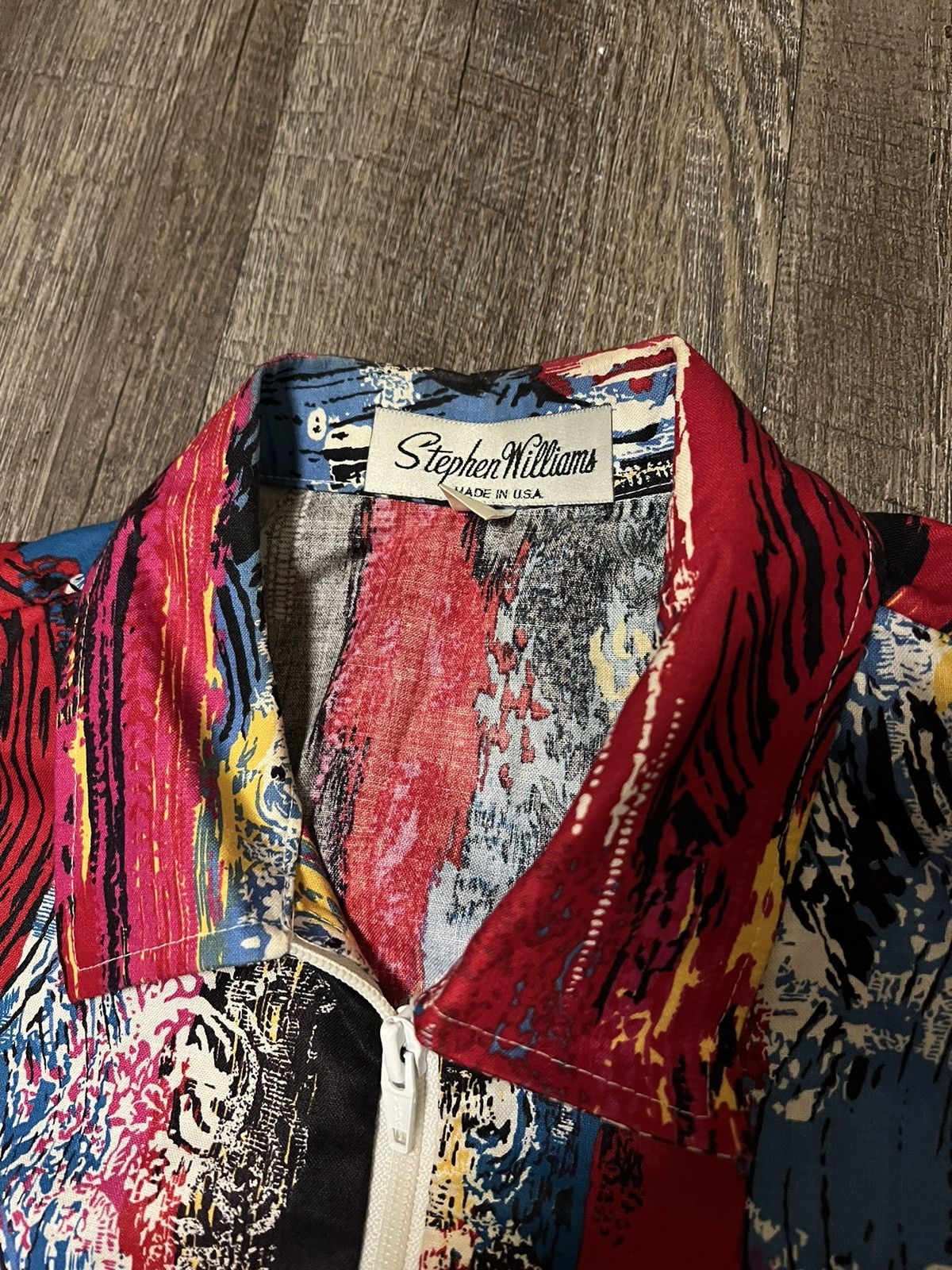 Vintage Vintage Stephen Williams Paint Brush Shirt Shorts Set Size US L / EU 52-54 / 3 - 4 Thumbnail