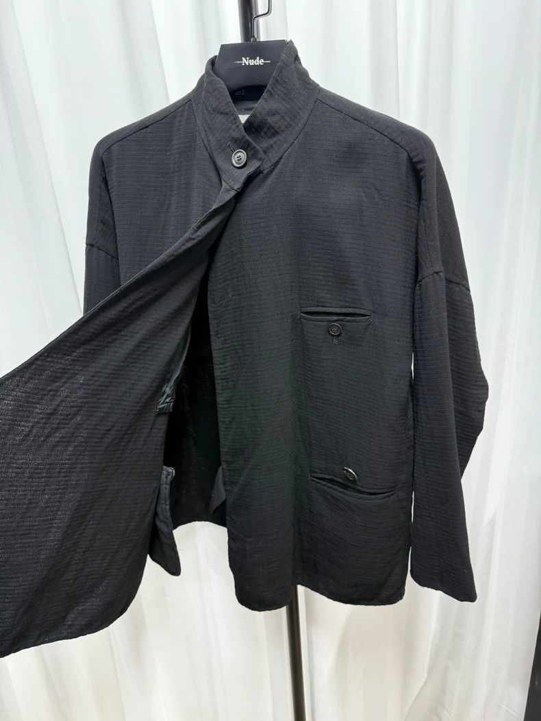 Issey Miyake Issey miyake Jackets with diagonal placket and stand-up col Size US M / EU 48-50 / 2 - 6 Thumbnail