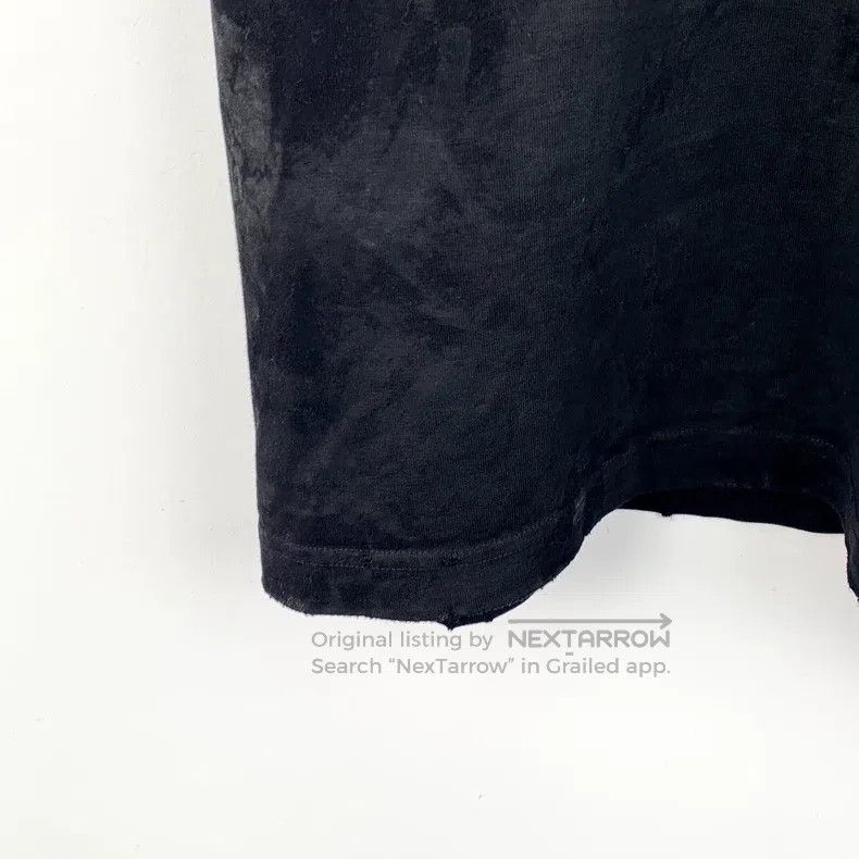 Balenciaga Balenciaga Black Mud-Dyed Sanskrit Logo Letter Cotton Roun Size US XS / EU 42 / 0 - 5 Thumbnail