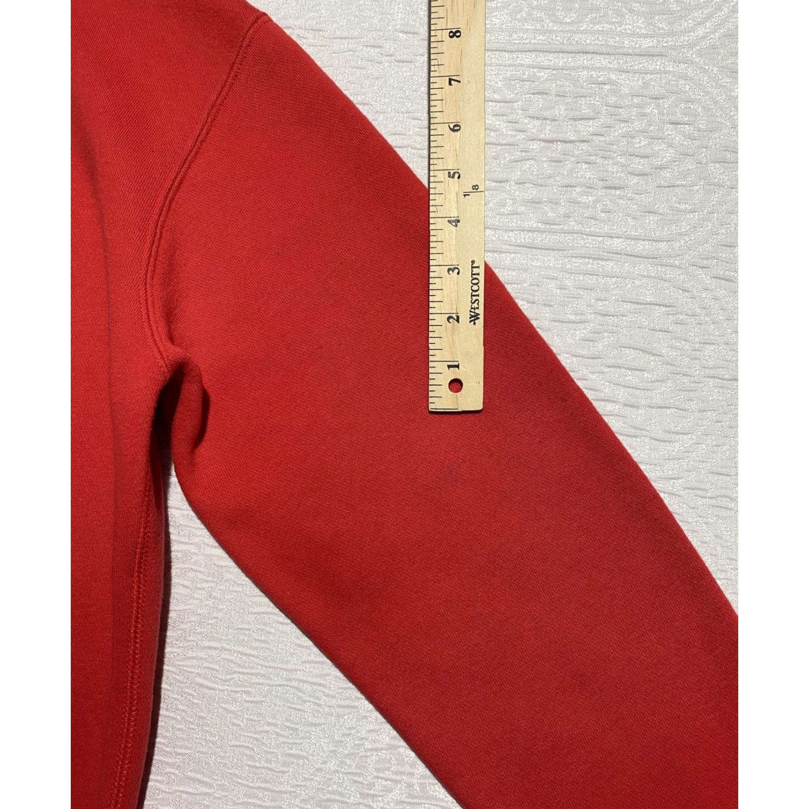 Champion Champion Sweatshirt Mens Medium Red 100 Big Logo Crewneck Fleece Size US M / EU 48-50 / 2 - 4 Thumbnail