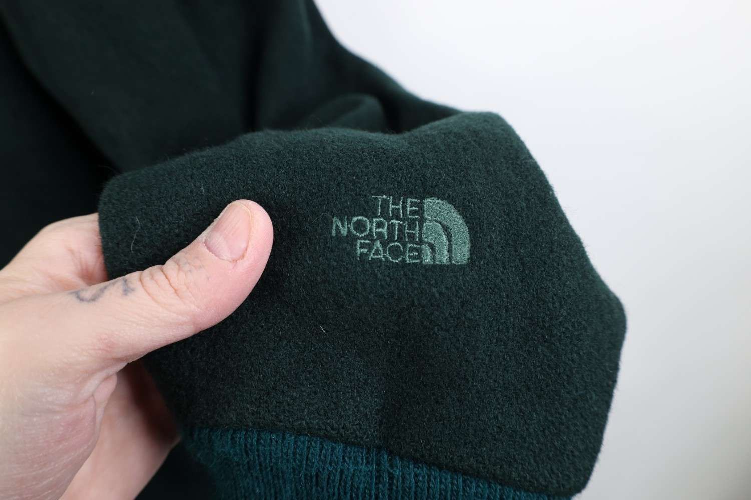 The North Face Vintage 80s 90s The North Face Wool Bomber Jacket Green USA Size US L / EU 52-54 / 3 - 4 Thumbnail