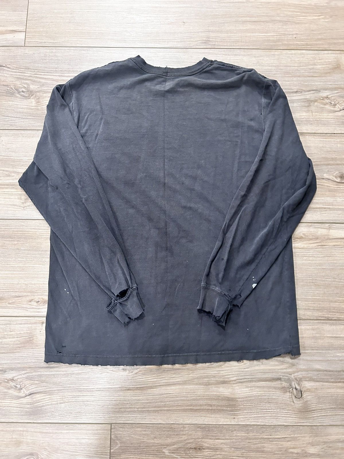Carhartt Thrashed Black Carhartt long sleeve pocket tee Size US L / EU 52-54 / 3 - 4 Thumbnail