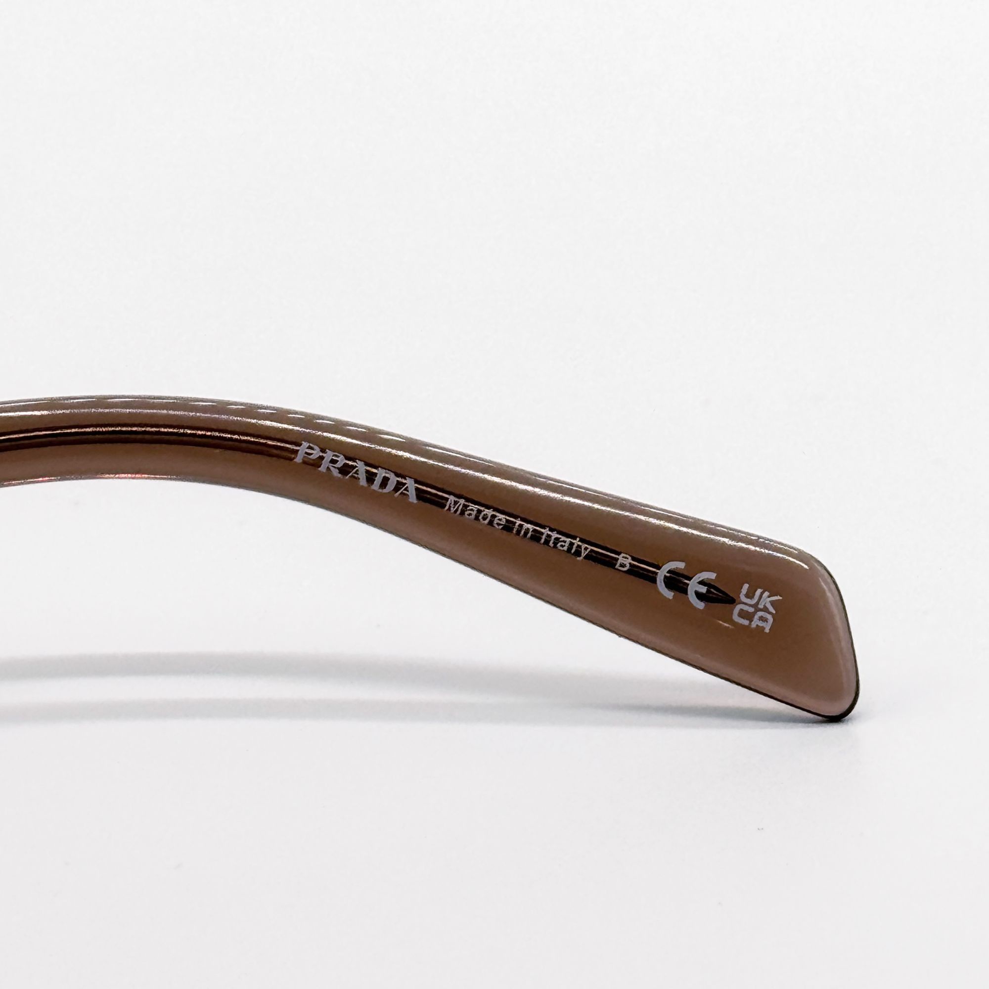 Prada NEW PRADA SUNGLASSES PRA02SF 17O60B BROWN WOMEN Size ONE SIZE - 8 Thumbnail