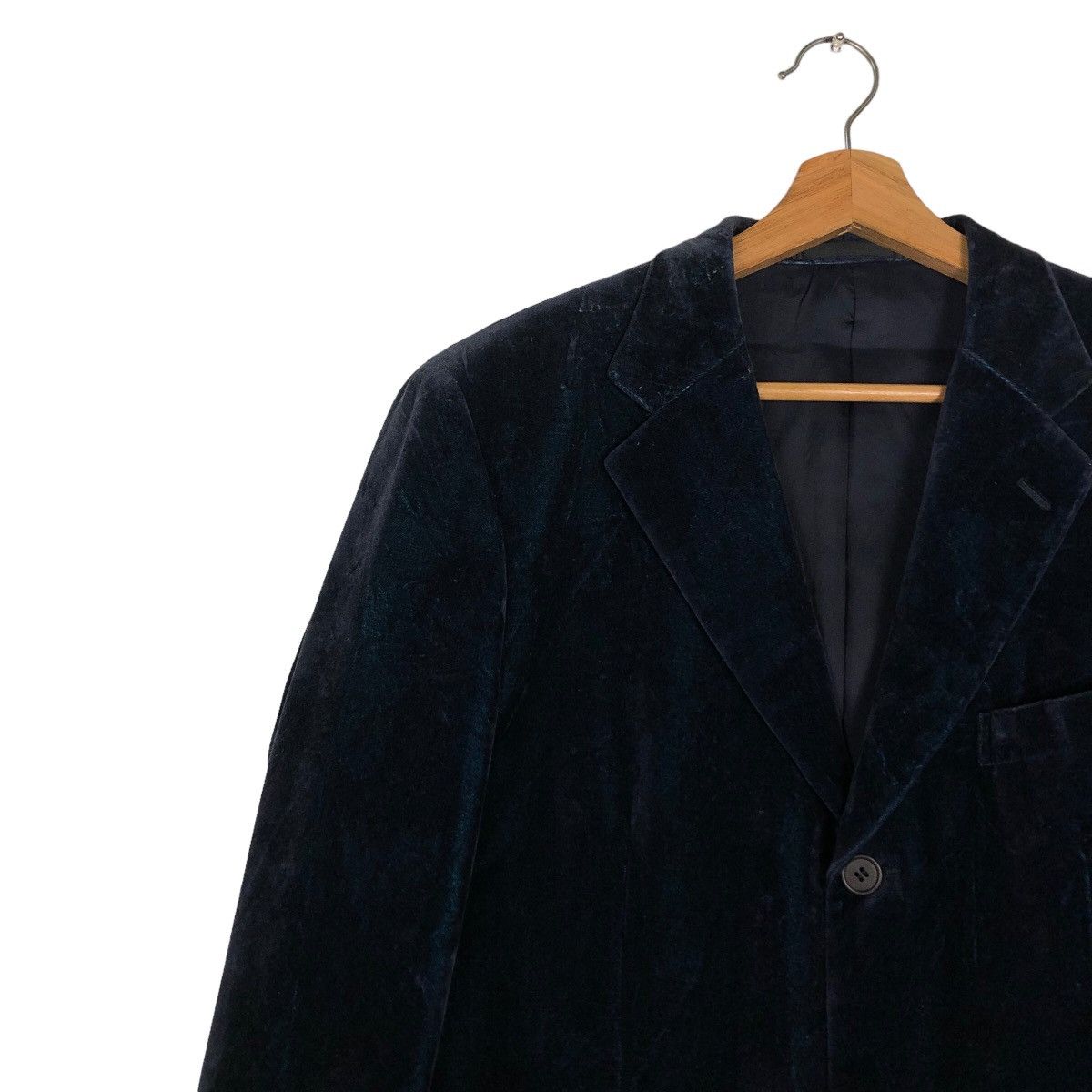 Vintage 🔥Vtg Velvet Jacket Double Breast Paul Smith London Size US M / EU 48-50 / 2 - 7 Thumbnail