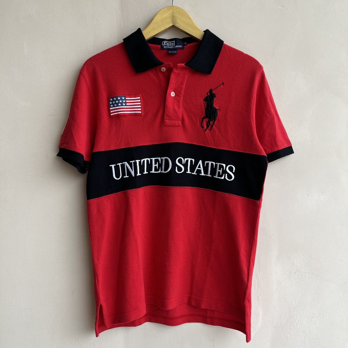 Polo Ralph Lauren CHIEF KEEF POLO RALPH LAUREN “UNITED STATES“ Size US S / EU 44-46 / 1 - 1 Thumbnail