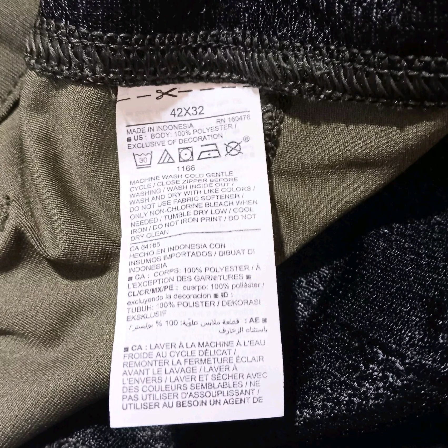Old Navy Old Navy Active Go Dry Pants Men 42x32 Army Green Stretch Chino Casual Workwear MB1 Size US 42 / EU 58 - 7 Thumbnail