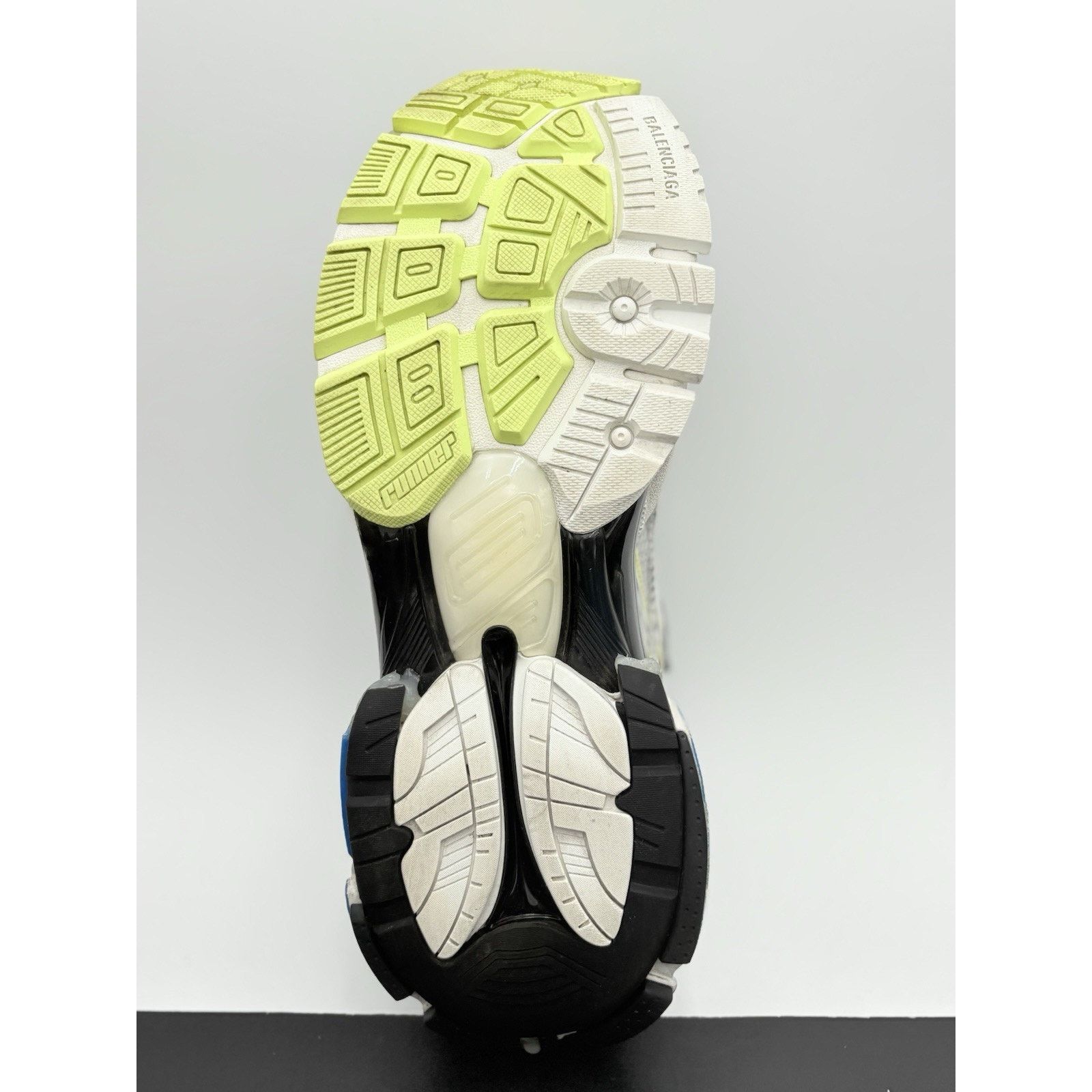 Balenciaga Balenciaga Runner ' White Yellow Blue ' EXCELLENT CONDITION! Size US 12 / EU 45 - 7 Thumbnail
