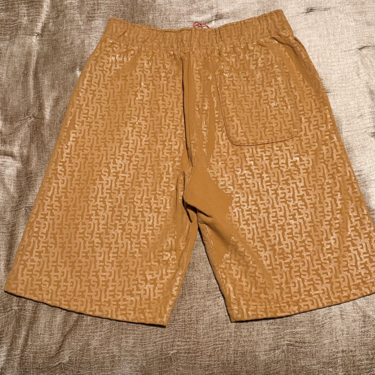 Diesel Diesel P-Marshy-Mono Shorts Monogram Embossed NWT $225 Size US 32 / EU 48 - 6 Thumbnail