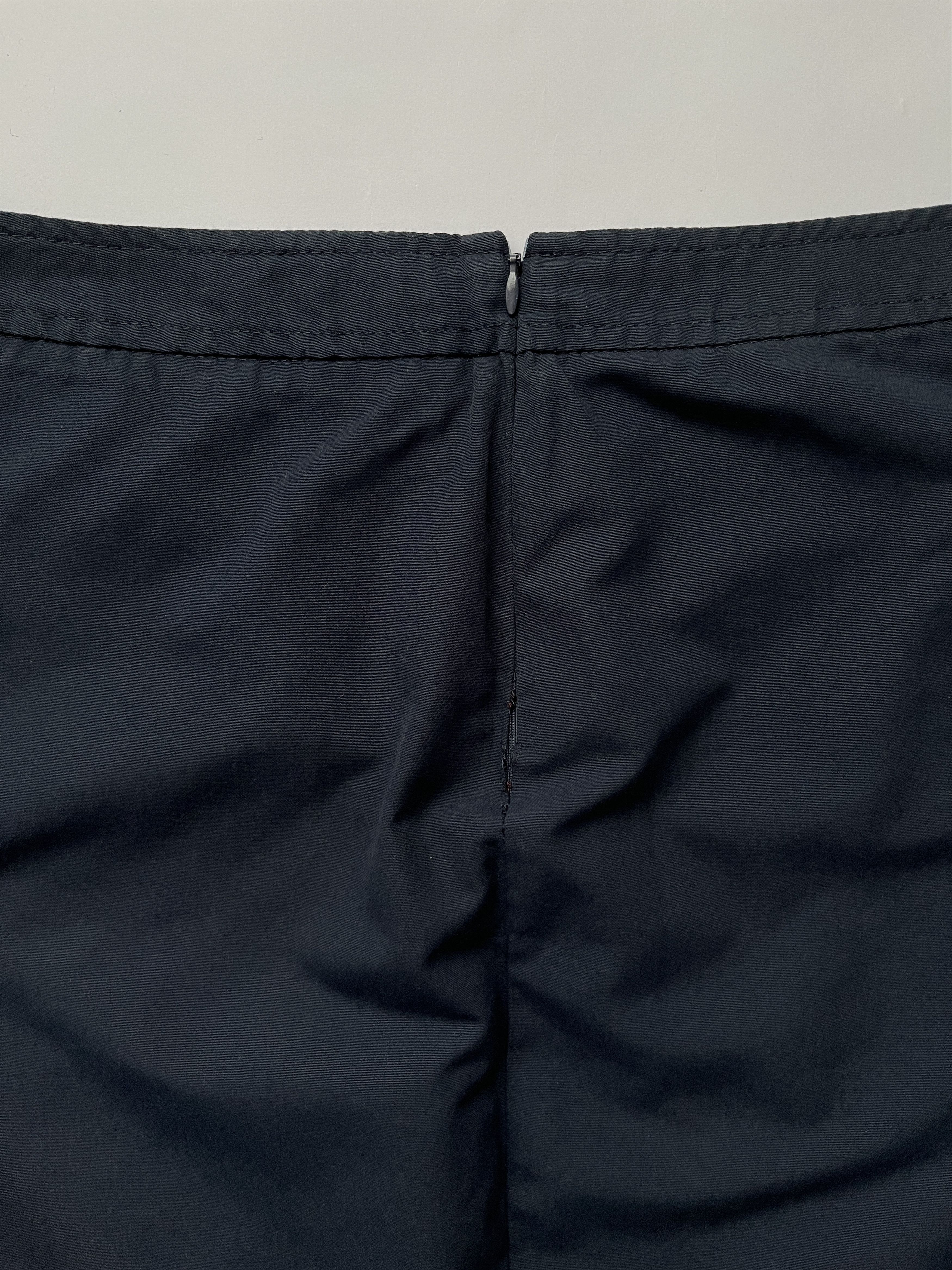 Mandarina Duck ⚡️QUICK SALE⚡️2000's Mandarina Duck Exowear Navy Midi Skirt Size 30" / US 8 / IT 44 - 8 Thumbnail
