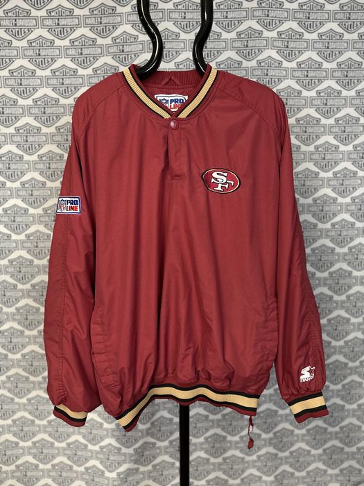 Starter 90's San Francisco 49ers Starter Pro Line Pullover Jacket