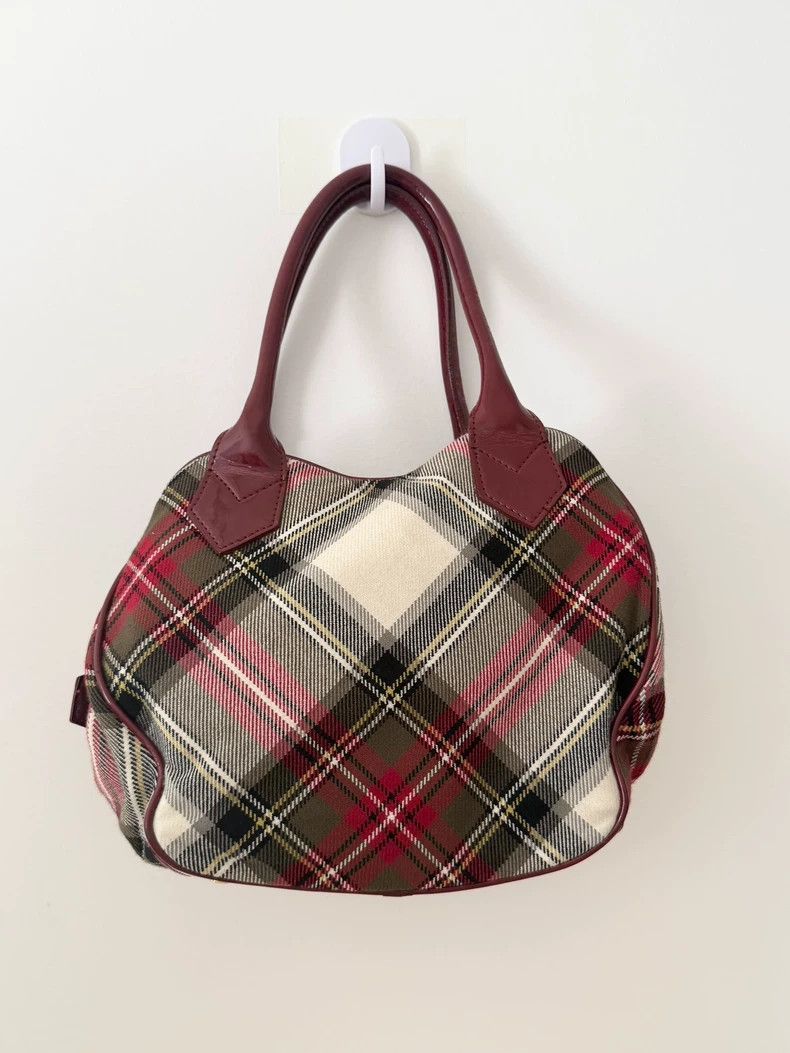Vivienne Westwood Vivienne Westwood size os Alien red and white checkered gol Size ONE SIZE - 2 Thumbnail