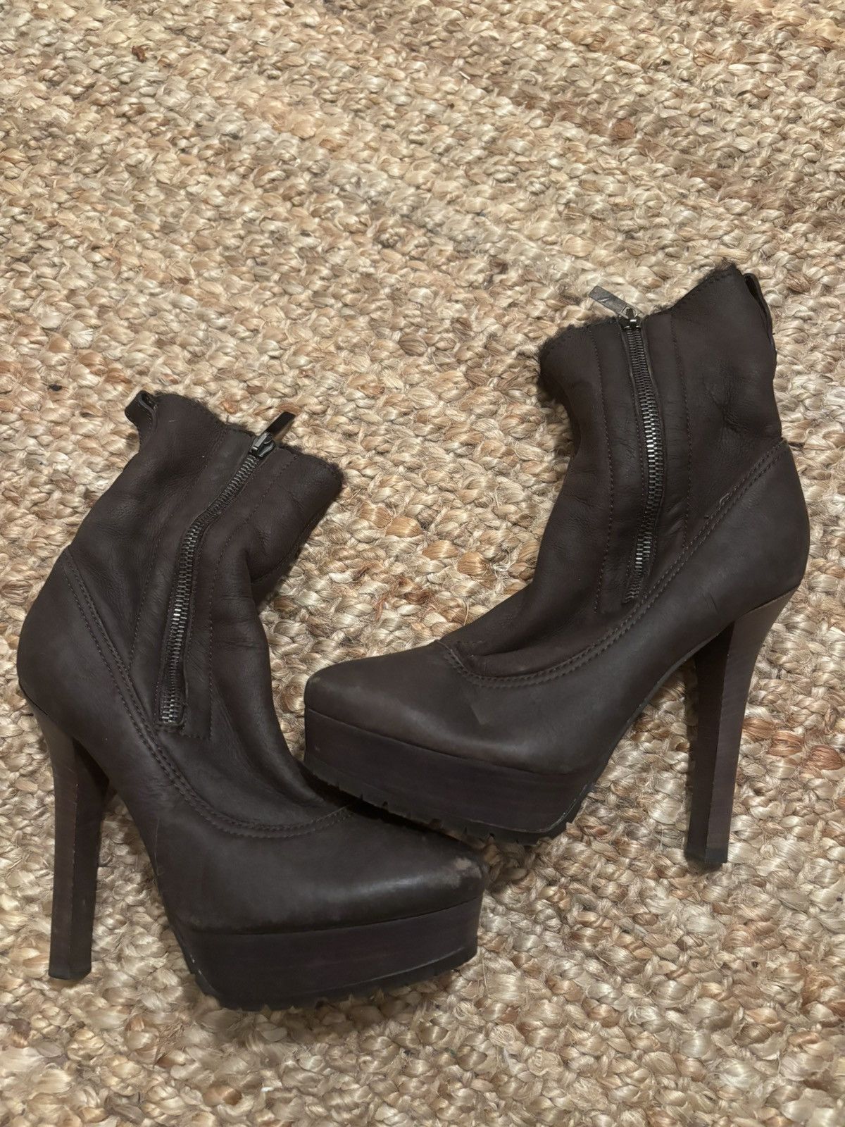 Jimmy Choo Jimmy Choo heel booties size 36 Size US 5.5 / IT 35.5 - 3 Thumbnail