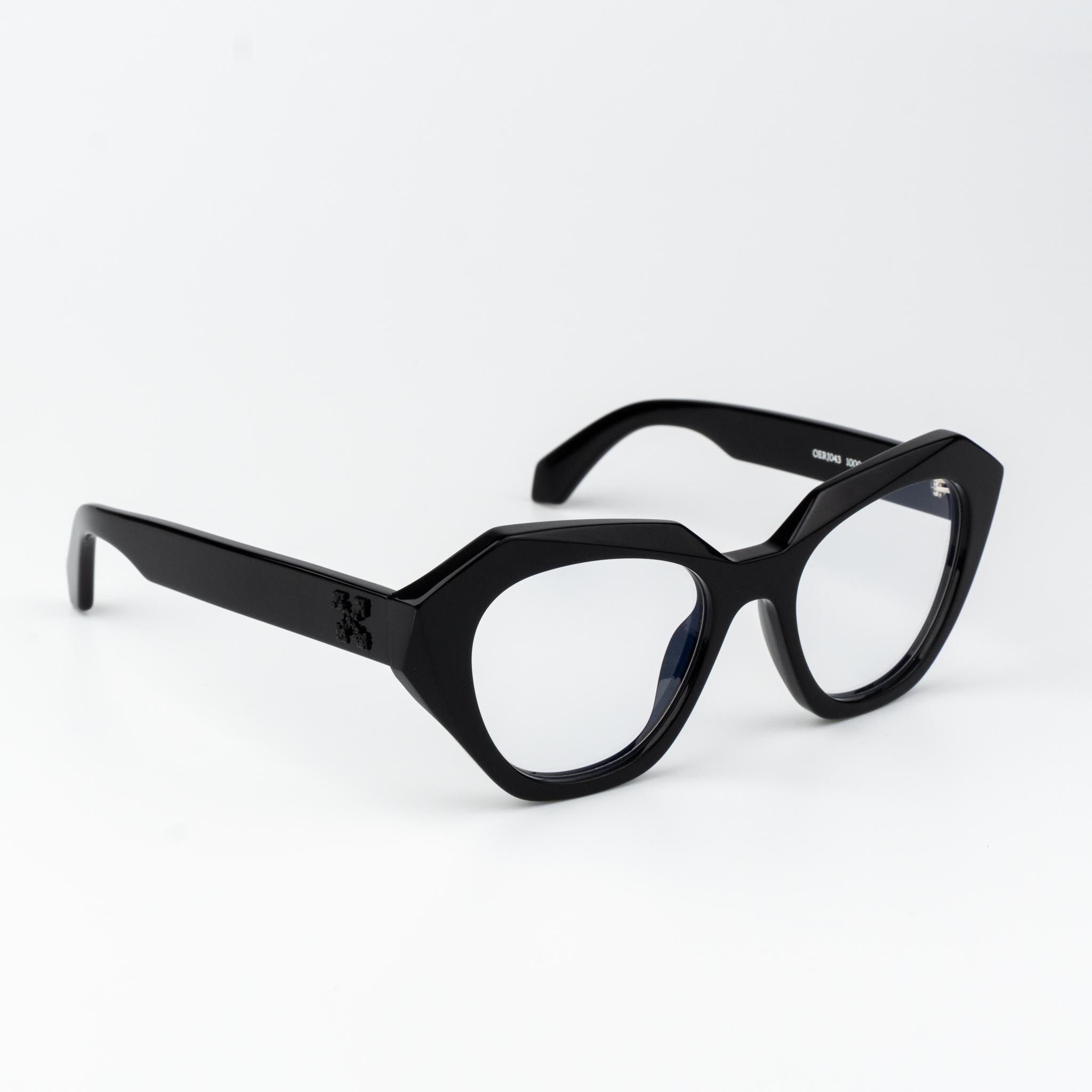 Off-White Off-White STYLE 43 Eyeglasses OERJ043 1000 NEW AUTHENTIC Size ONE SIZE - 4 Thumbnail