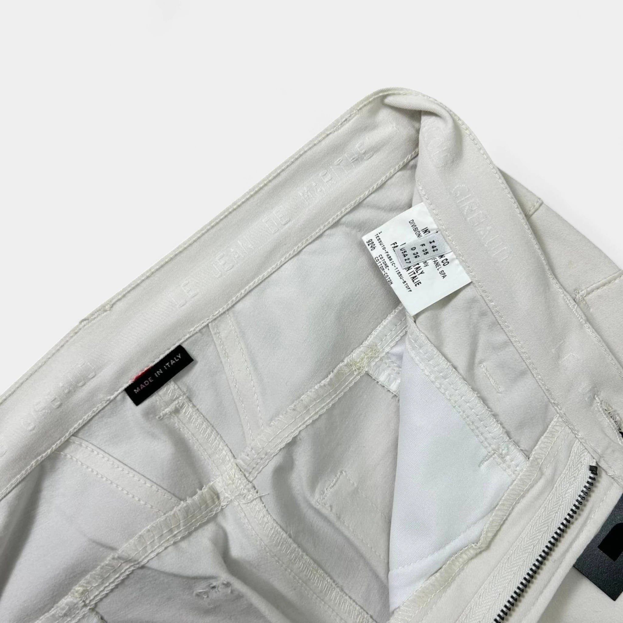 Marithe + Francois Girbaud Marithé + François Girbaud White Nylon Flared Pants Size 27" / US 4 / IT 40 - 4 Thumbnail
