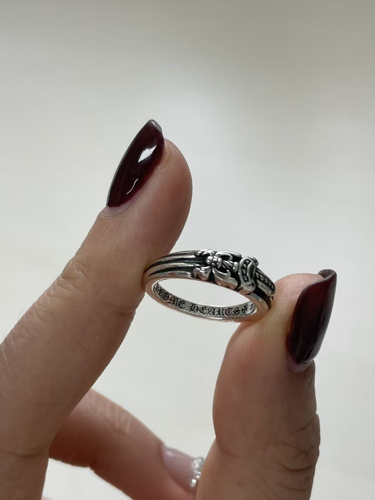 Chrome Hearts Chrome Hearts Silver Baby Classic Dagger Ring Size ONE SIZE - 11 Thumbnail