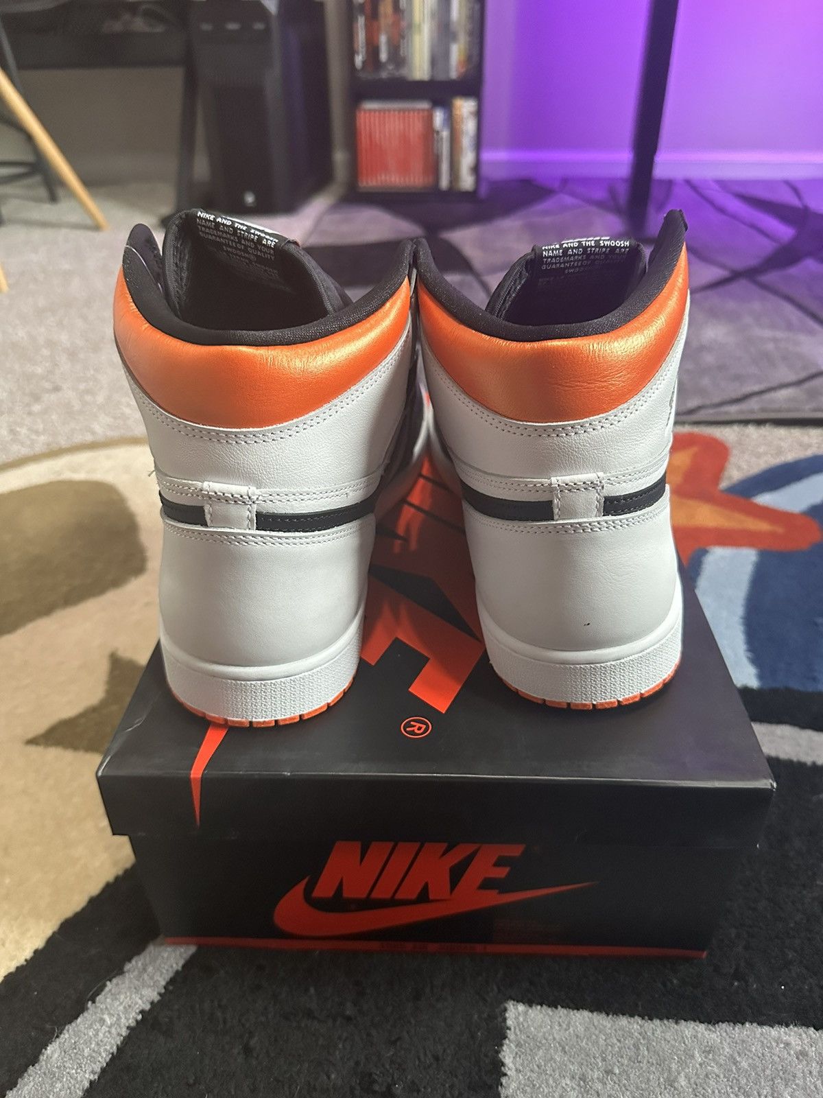 Jordan 1 High Electro Orange