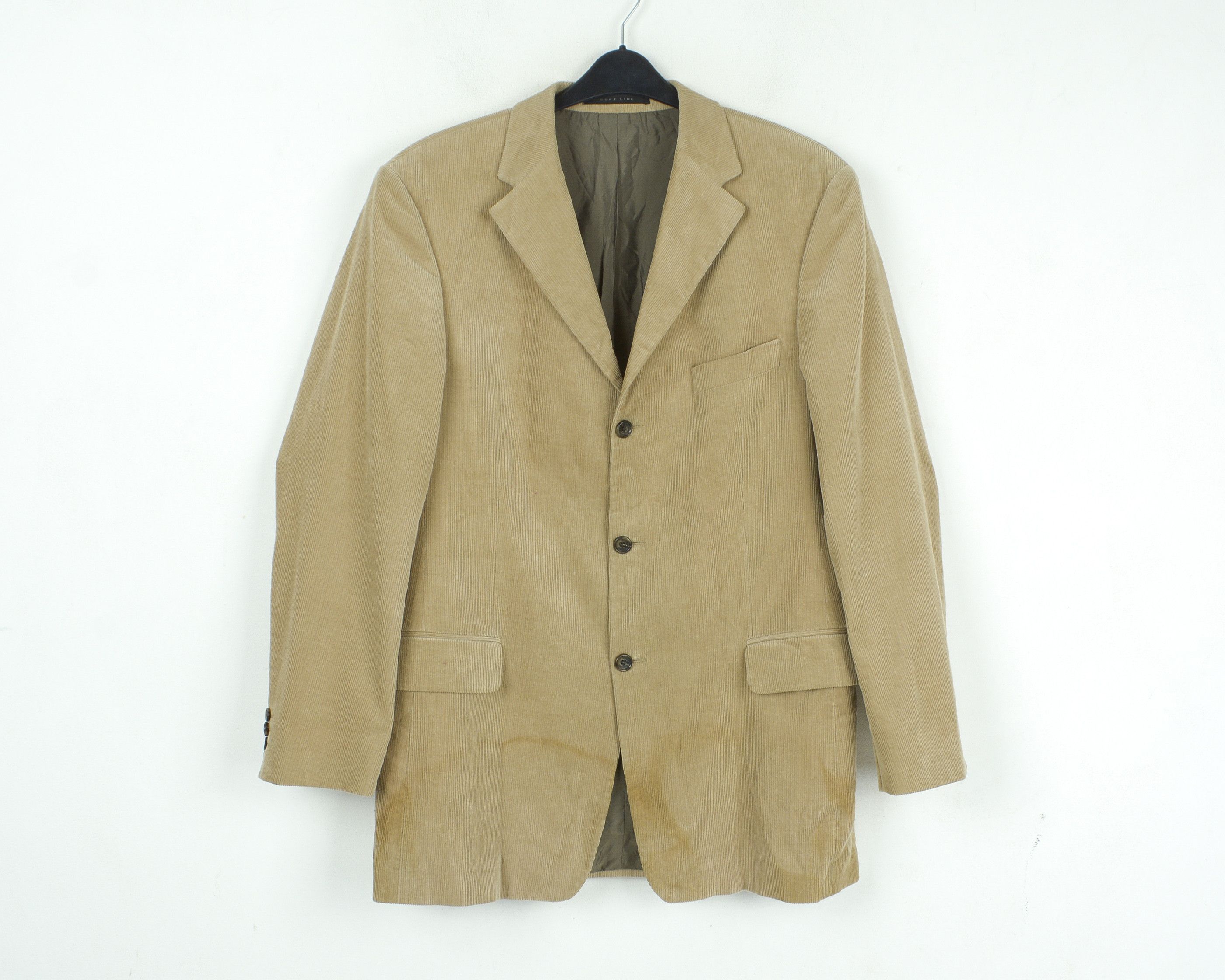 Strellson Soft Line Corduroy S Blazer Jacket UK 38L US Coat Suit Sport Size 38L - 1 Thumbnail