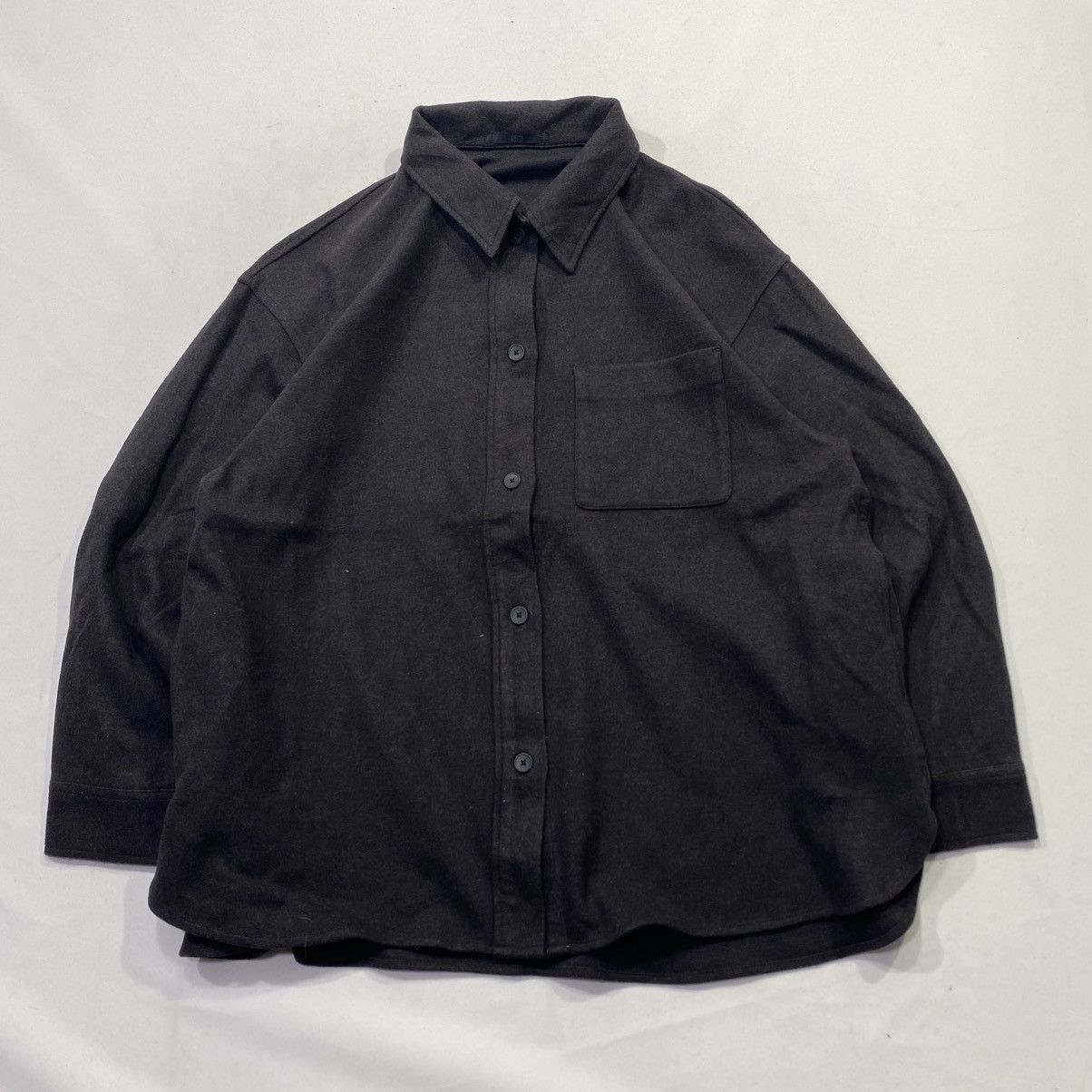 Uniqlo Uniqlo Wool Shirt Button Up Size US XL / EU 56 / 4 - 1 Thumbnail