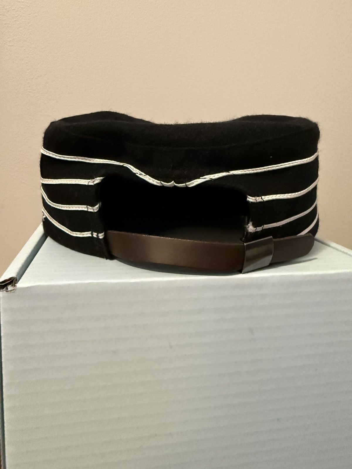 Golf le Fleur Wool striped pillbox hat Size ONE SIZE - 3 Thumbnail