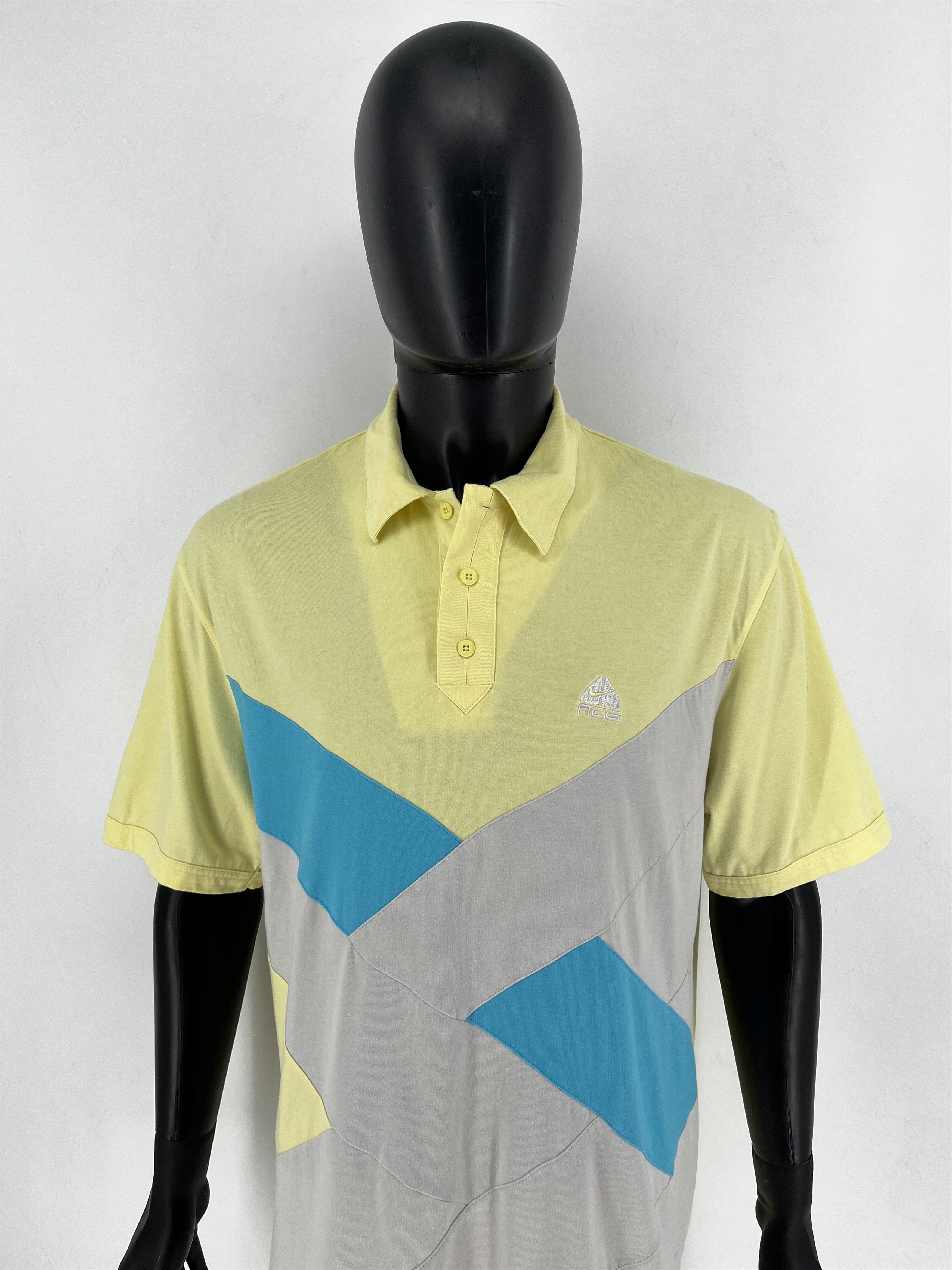Nike Vintage Nike Acg Polo Shirt Short Sleeve Logo Size XL Fit Size US XL / EU 56 / 4 - 6 Thumbnail