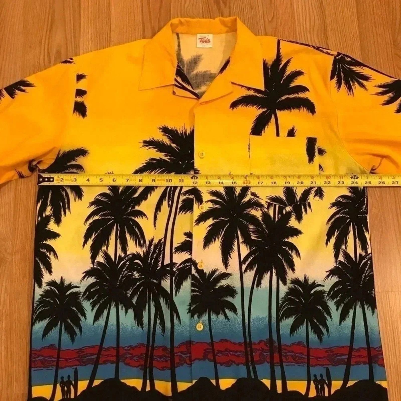 Other Dorsett Tee's Shirt Bahamas Palm Trees Hawaiian Size US XXL / EU 58 / 5 - 7 Thumbnail