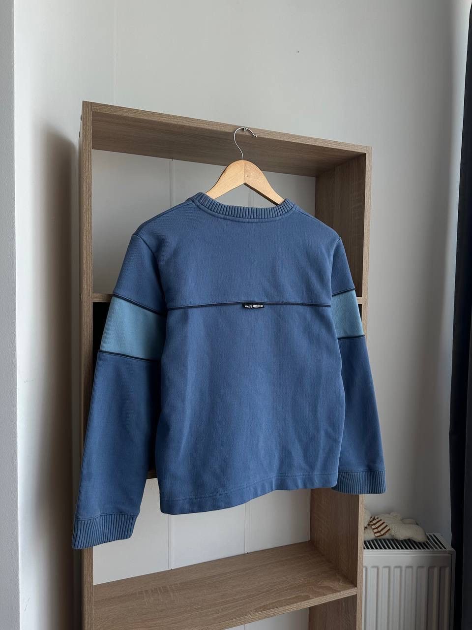 Nike × Nike ACG × Vintage Vintage Nike Blue Big Logo Sweater Size US XS / EU 42 / 0 - 12 Thumbnail