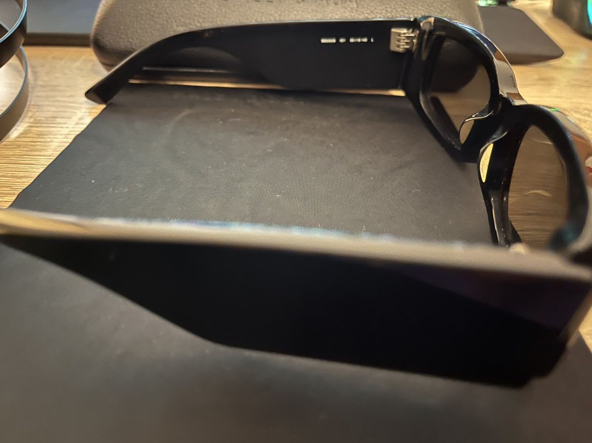 Balenciaga Balenciaga Max Rectangle Sunglasses Size ONE SIZE - 6 Thumbnail