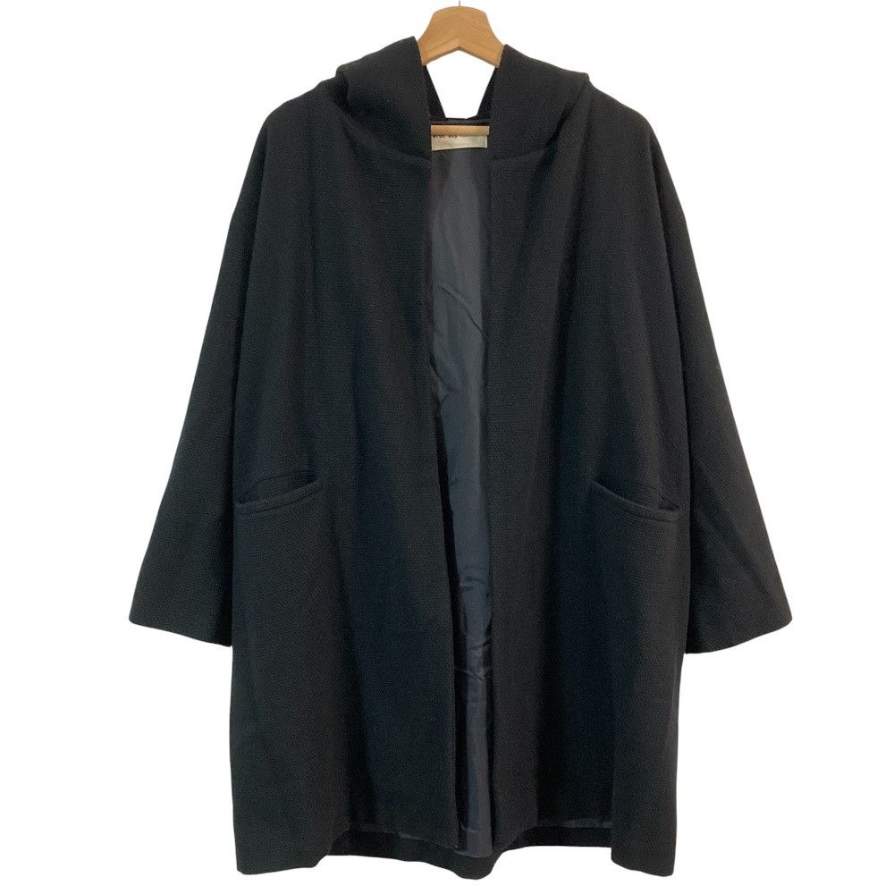 Other Other evam eva Wool Hooded Gown Coat Others Outerwear DUTY FREE for USA Size ONE SIZE - 1 Thumbnail