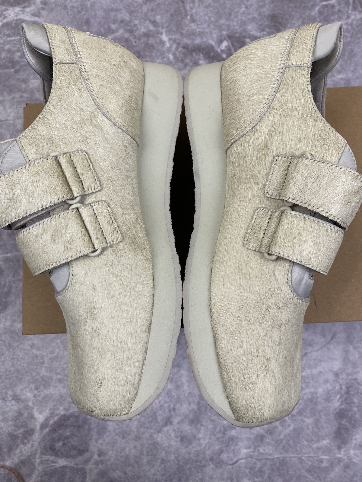 Eckhaus Latta Ugg X Eghaus Latta Square Toe Leather Low Top Sneakers 38 Size US 8 / IT 38 - 7 Thumbnail