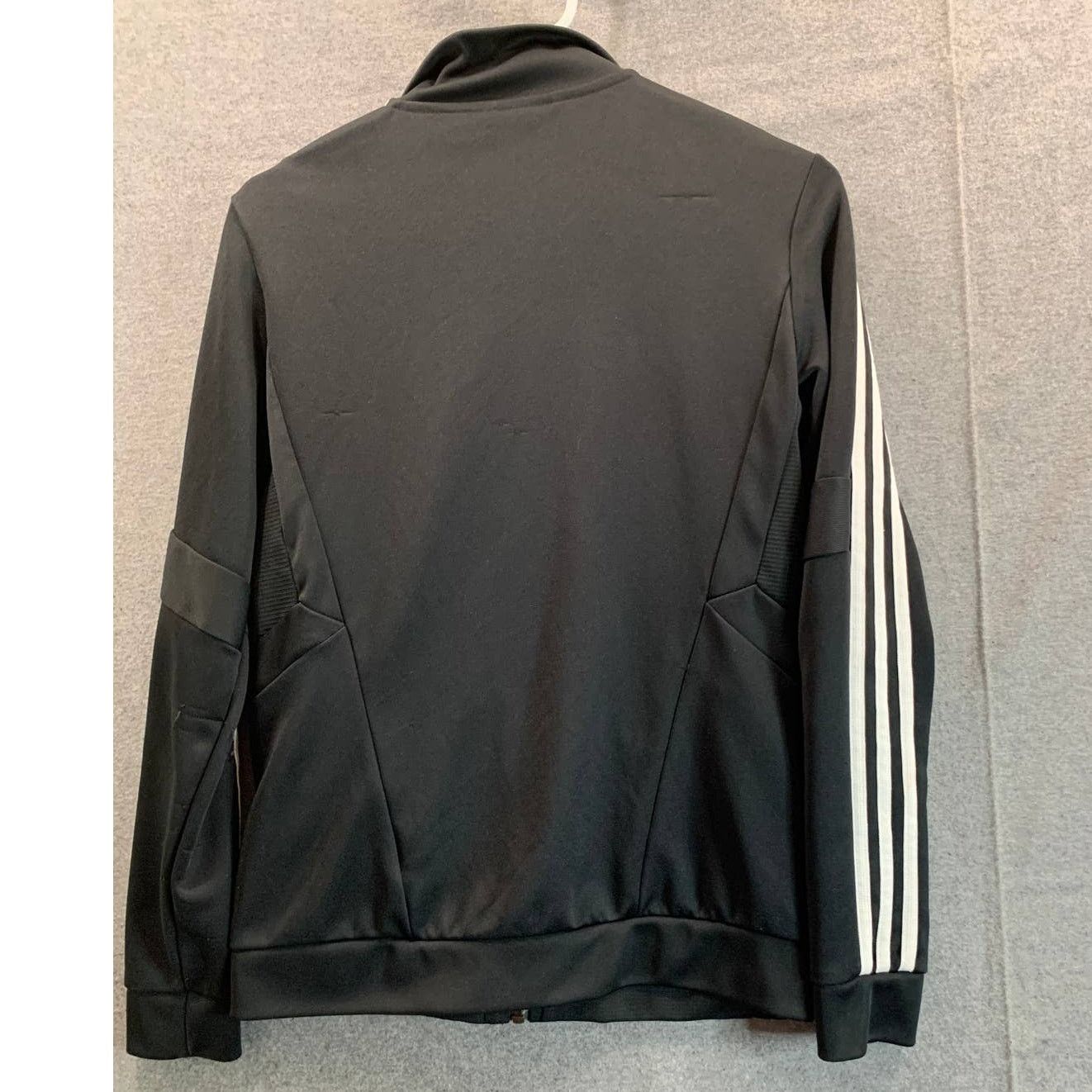 Adidas Adidas Jacket Adult Small Black Full Zip Long Sleeve Size US S / EU 44-46 / 1 - 2 Thumbnail