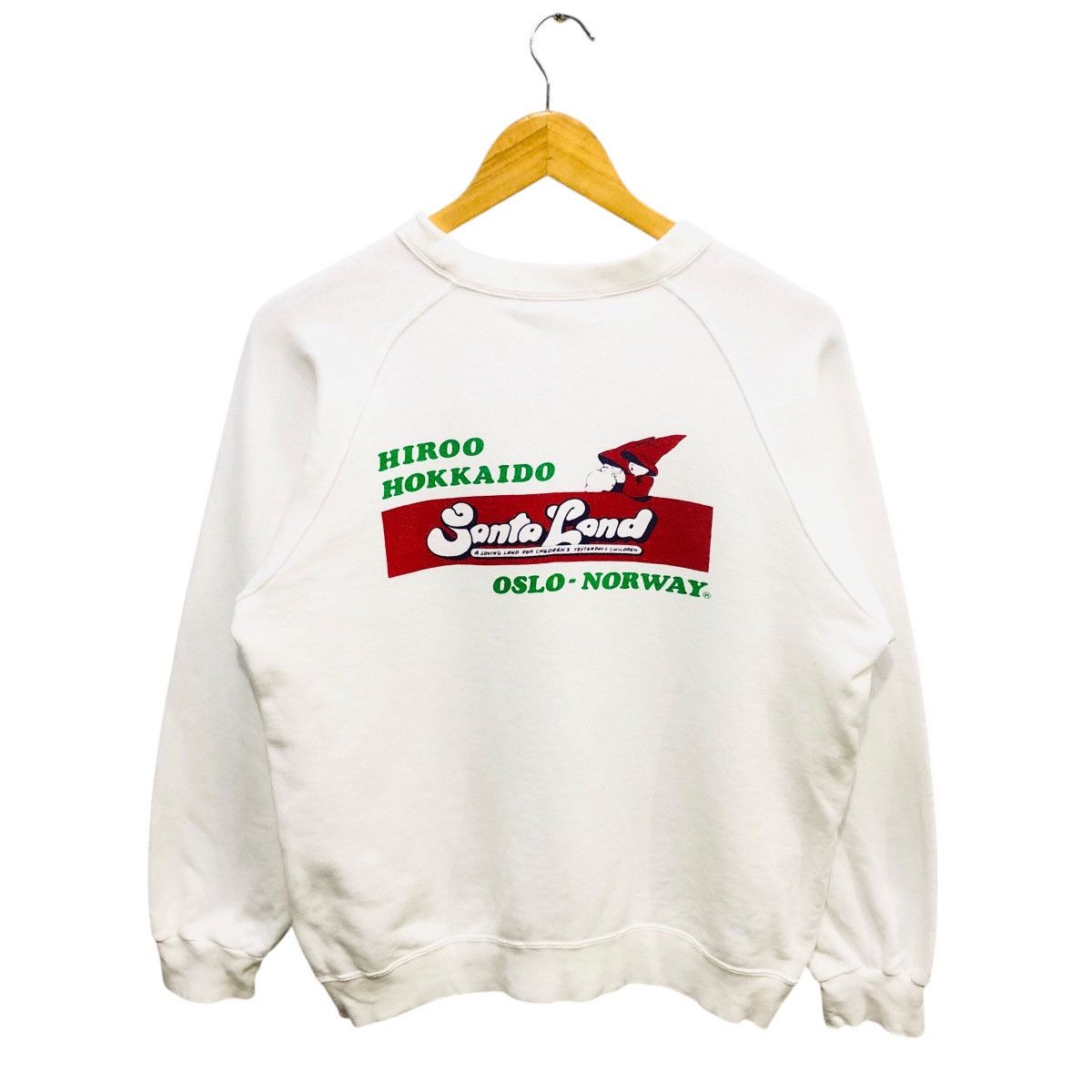 Vintage Vintage santa land christmas sweatshirt extremely rare Size US S / EU 44-46 / 1 - 1 Thumbnail