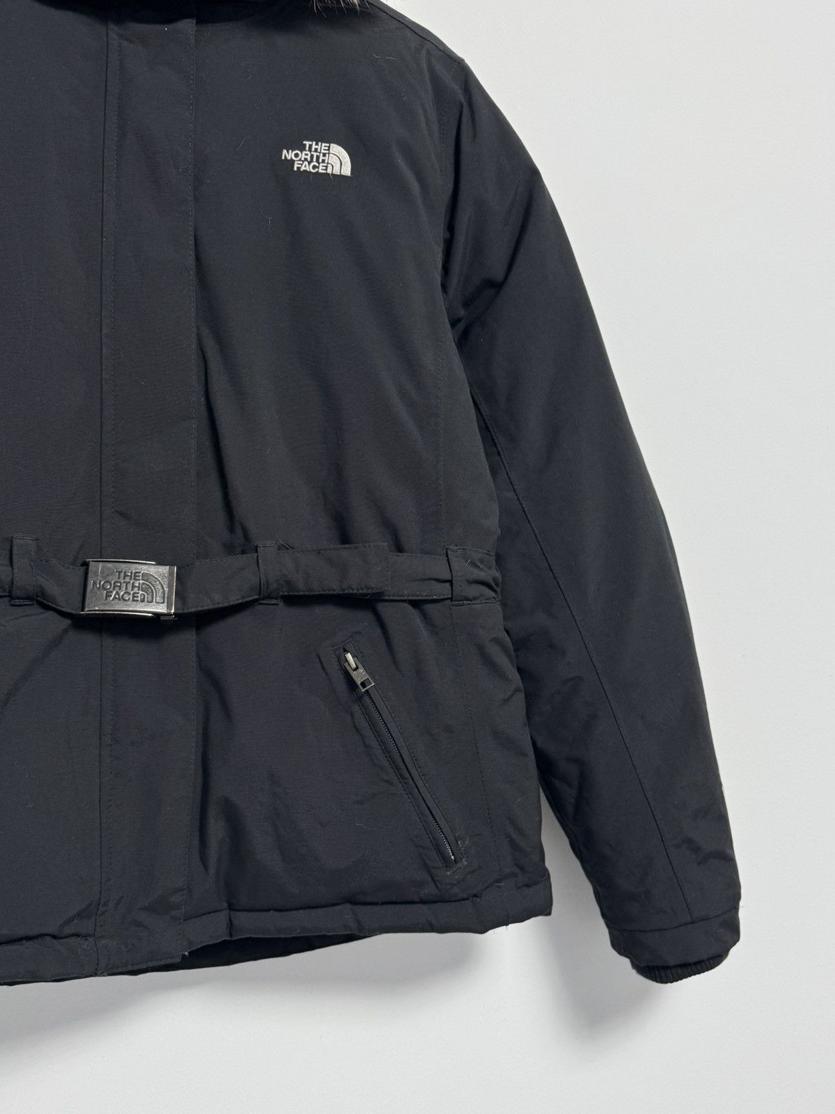 The North Face The North Face HyVent Womens Belted Down Jacket Size L / US 10 / IT 46 - 3 Thumbnail