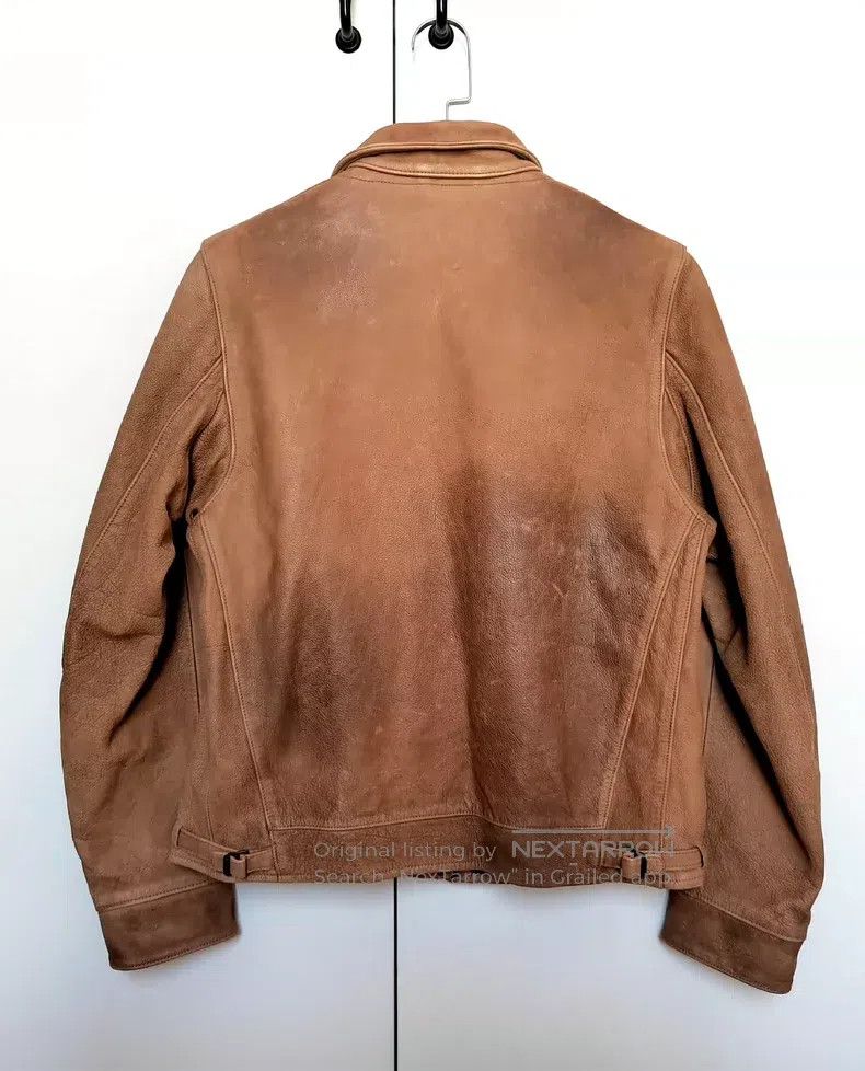 RRL Ralph Lauren RRL Ralph Lauren Outdated vintage cowhide leather jacket j Size US S / EU 44-46 / 1 - 4 Thumbnail