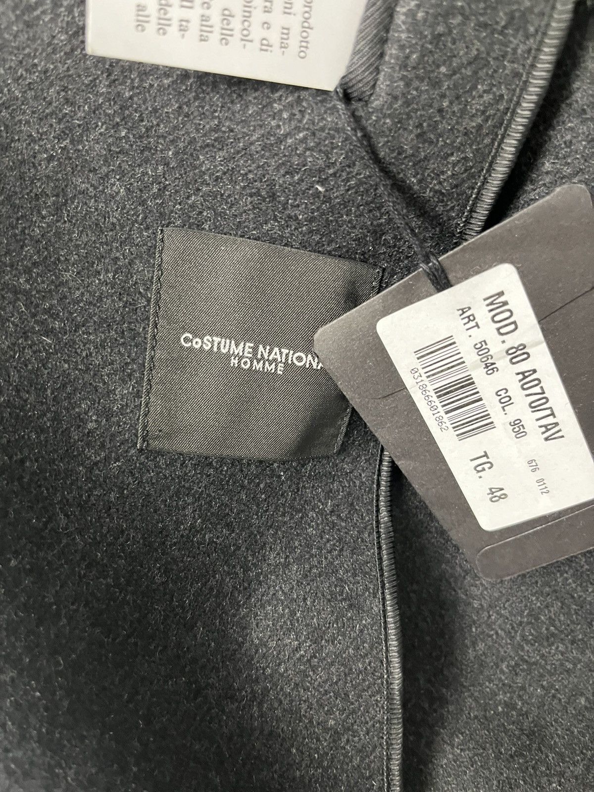 Costume National Archive Couture Runway coat. Size EU 48 USA 38 Size US M / EU 48-50 / 2 - 8 Thumbnail