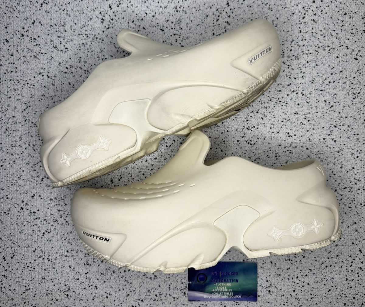 Louis Vuitton Louis Vuitton Shark Clog 8 UK Size US 9.5 / EU 42-43 - 2 Thumbnail