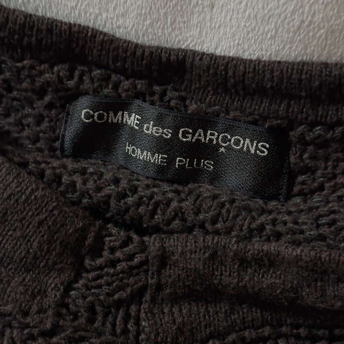 Comme des Garcons Homme Plus 95ss COMME des GARCONS HOMME PLUS Knit sweater Size US M / EU 48-50 / 2 - 4 Thumbnail
