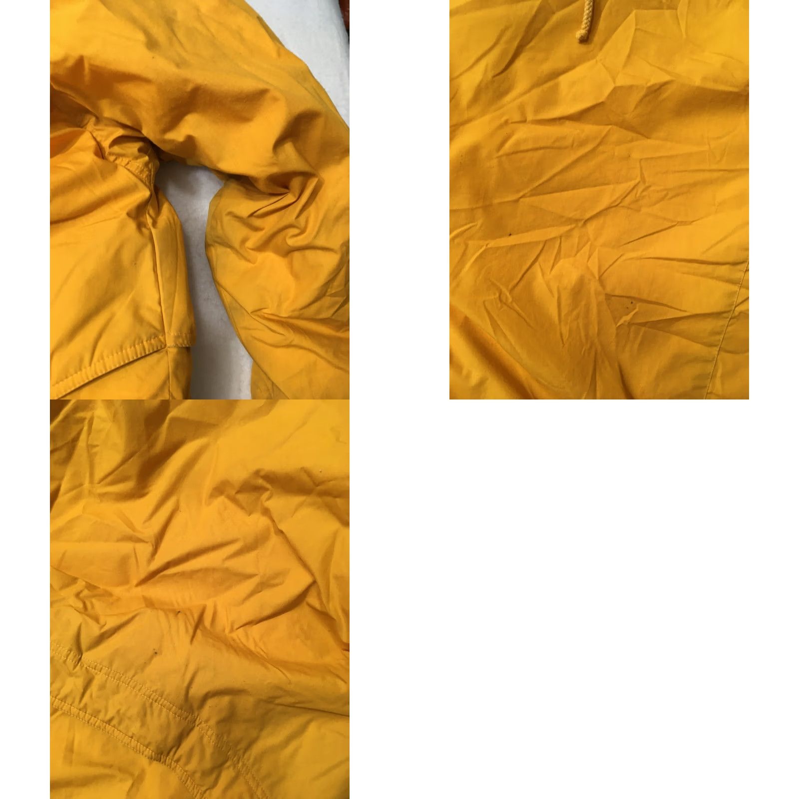 Vintage VINTAGE Foxrun Yellow Hooded Trench Coat Parka Jacket Lining Large 1980s Size US L / EU 52-54 / 3 - 11 Thumbnail