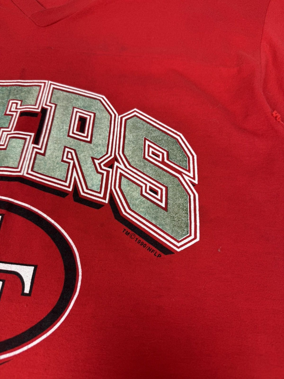 NFL Vintage NFL Logo 7 80s San Francisco 49ers Jersey Made USA Size US L / EU 52-54 / 3 - 4 Thumbnail