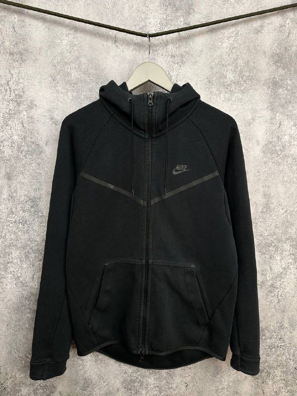 Nike Nike Tech Fleece Full Zip Hoodie Black Drill Trap LS Size US S / EU 44-46 / 1 - 1 Thumbnail