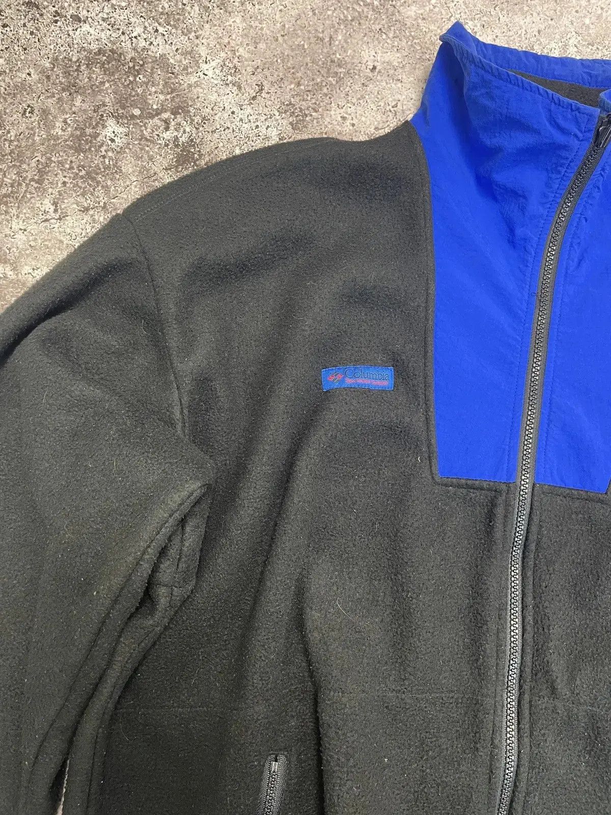 Columbia COLUMBIA VINTAGE ZIP DRILL LIGHT JACKET FLEECE SWEATSHIRT Size US XXL / EU 58 / 5 - 2 Thumbnail