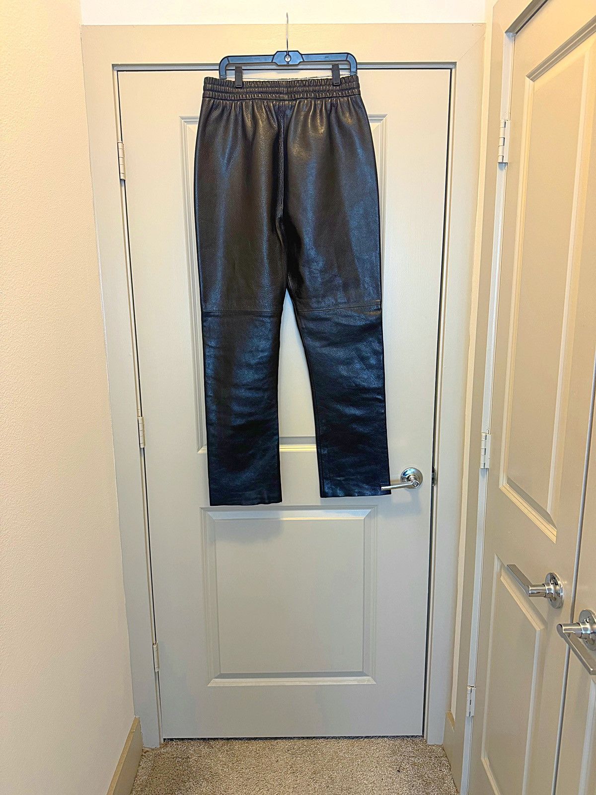 Fear of God Fear of God Leather Forum Trousers Size US 33 - 5 Thumbnail