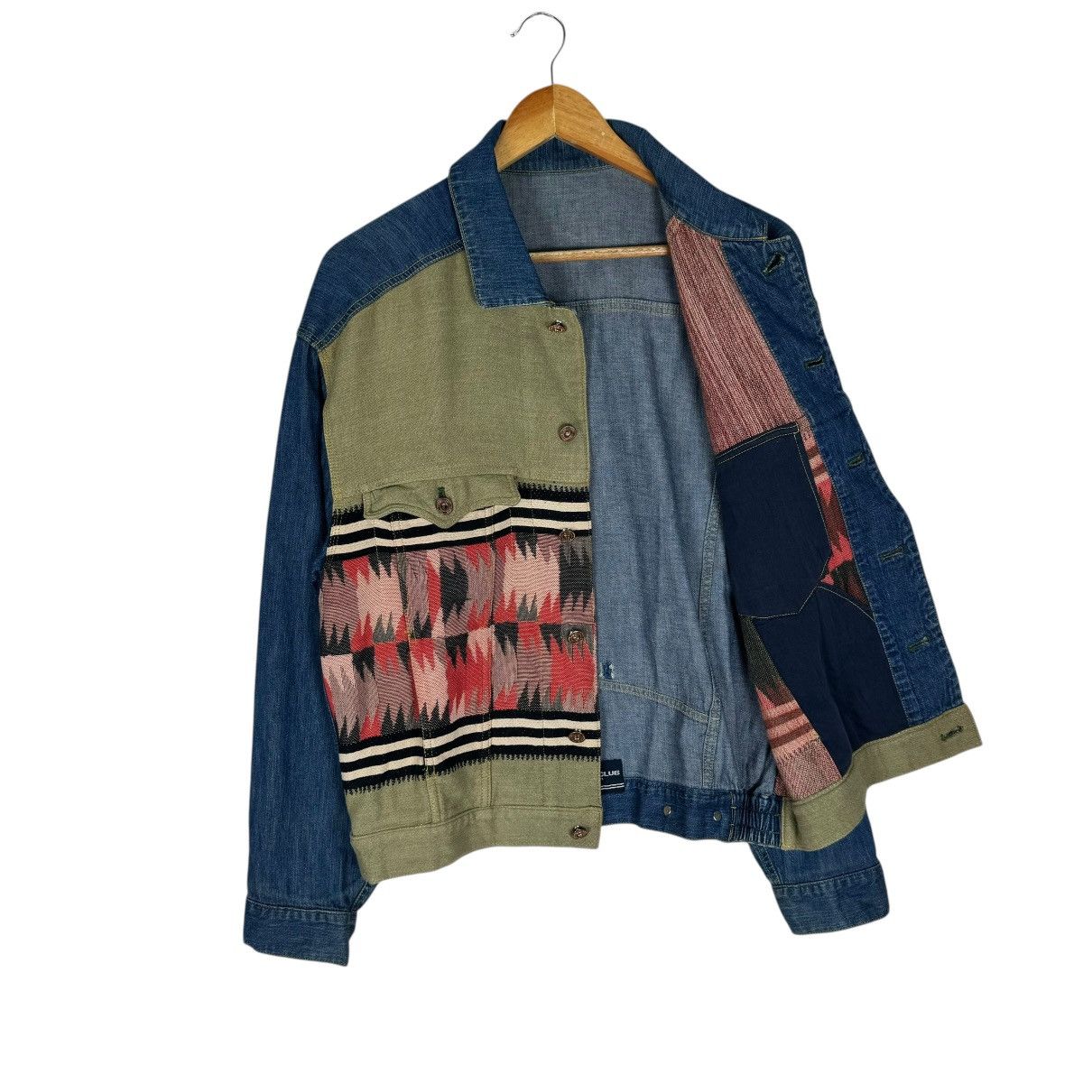 Nicole Club ☀️NICOLE CLUB FOR MEN NATIVE DENIM TYPE 3 JACKET Size US M / EU 48-50 / 2 - 8 Thumbnail