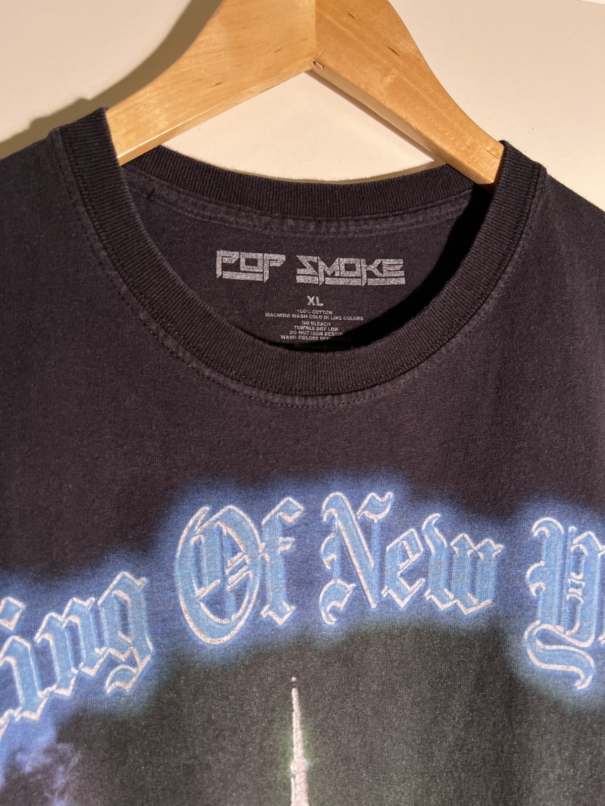 Rap Tees Pop Smoke King Of New York NYC Rapper Rap Streetwear T Shirt Size US XL / EU 56 / 4 - 5 Thumbnail