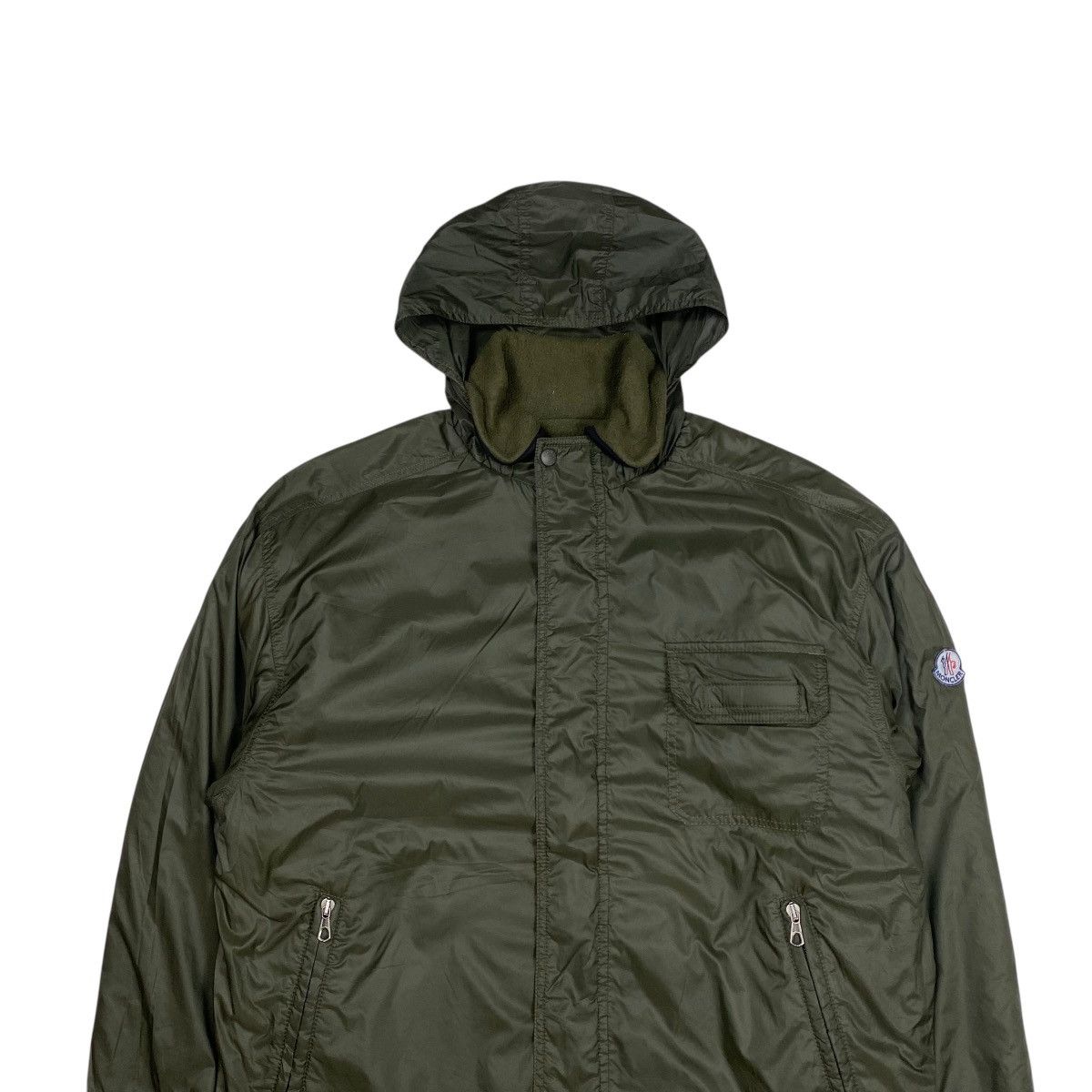 Moncler Rare Vintage Moncler Husky Reversible Fleece Hoodie Jacket Size US S / EU 44-46 / 1 - 12 Thumbnail